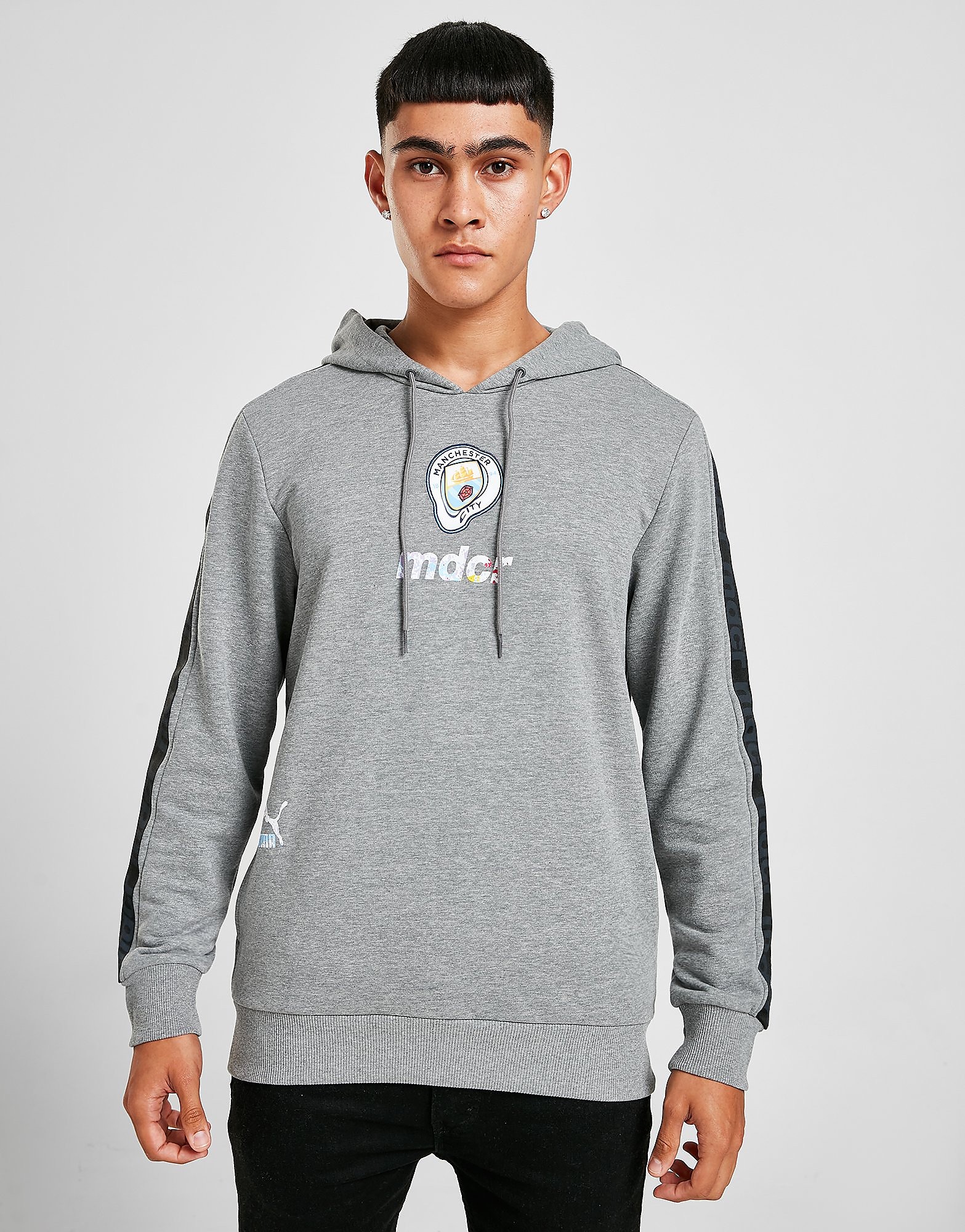 

Puma Manchester City Madchester Graphic Hoodie - Grey - Mens, Grey