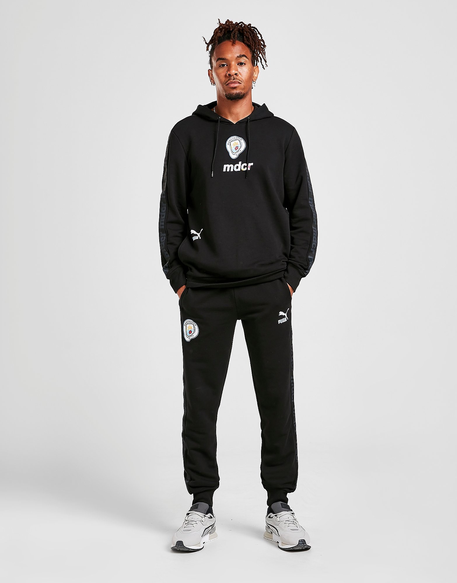 

Puma Manchester City Madchester Graphic Joggers - Black - Mens, Black