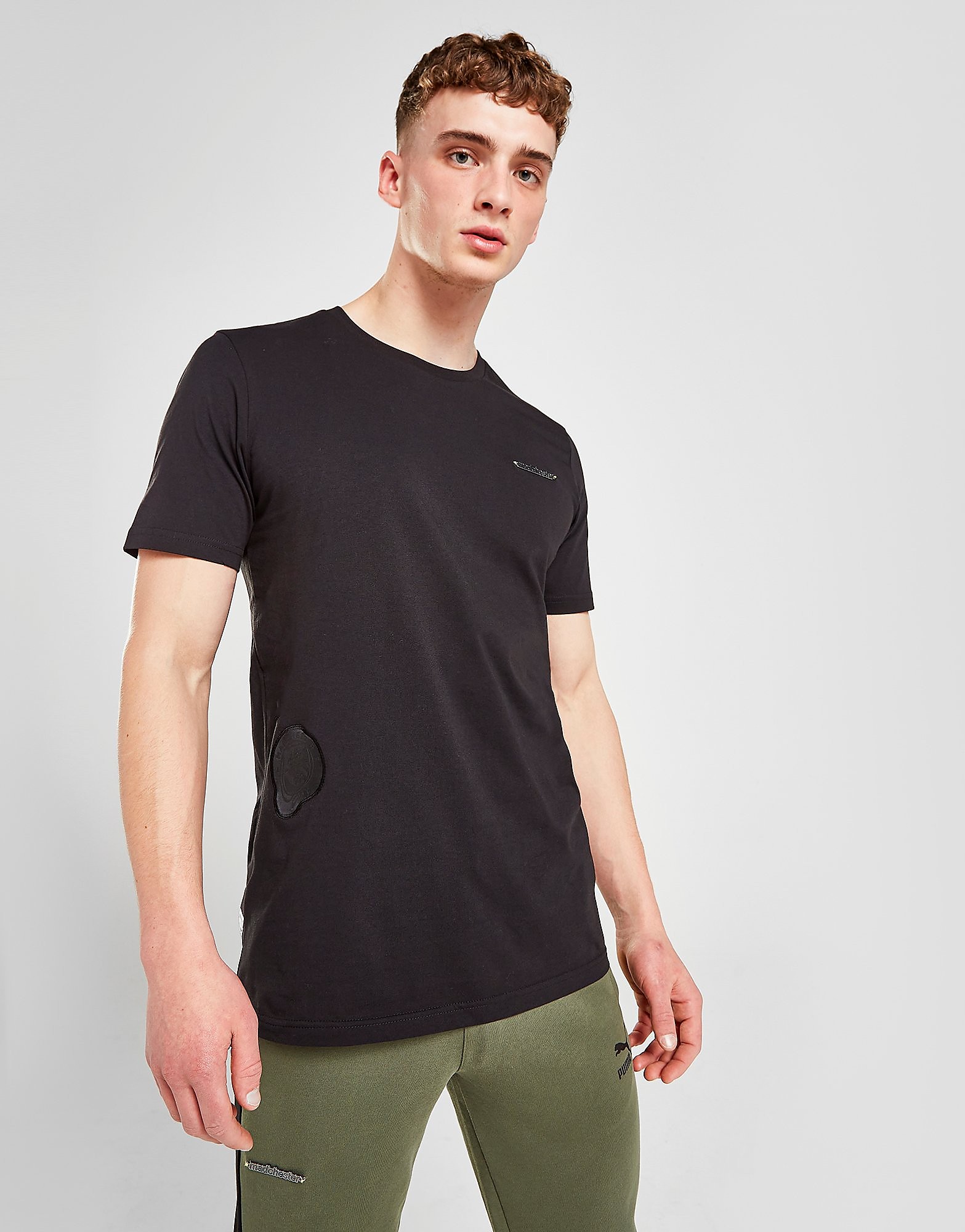 

Puma Madchester Graphic Logo T-Shirt - Black - Mens, Black