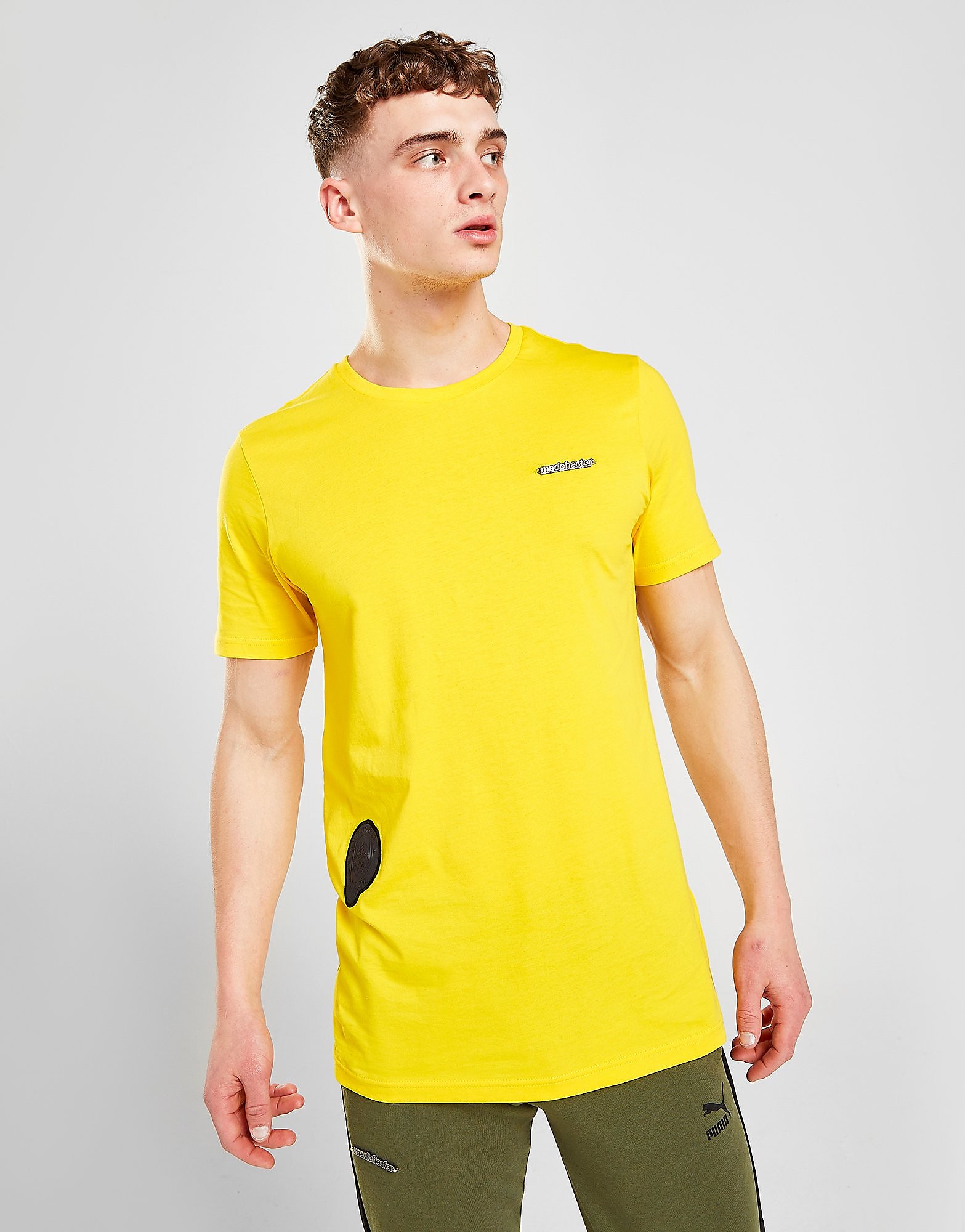 

Puma Madchester Graphic Logo T-Shirt - Yellow - Mens, Yellow