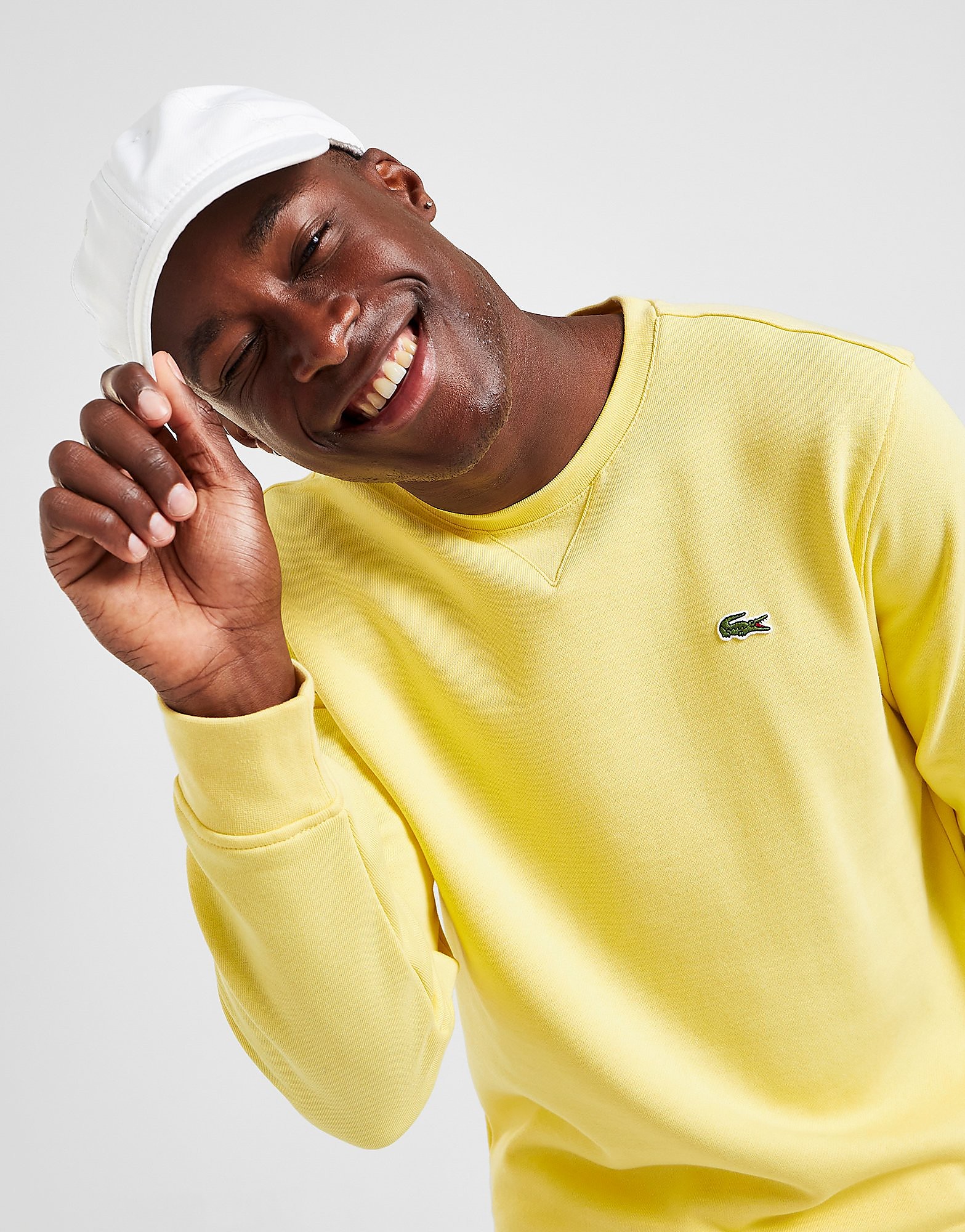 Lacoste Sweatshirt Core - Amarelo - Mens, Amarelo