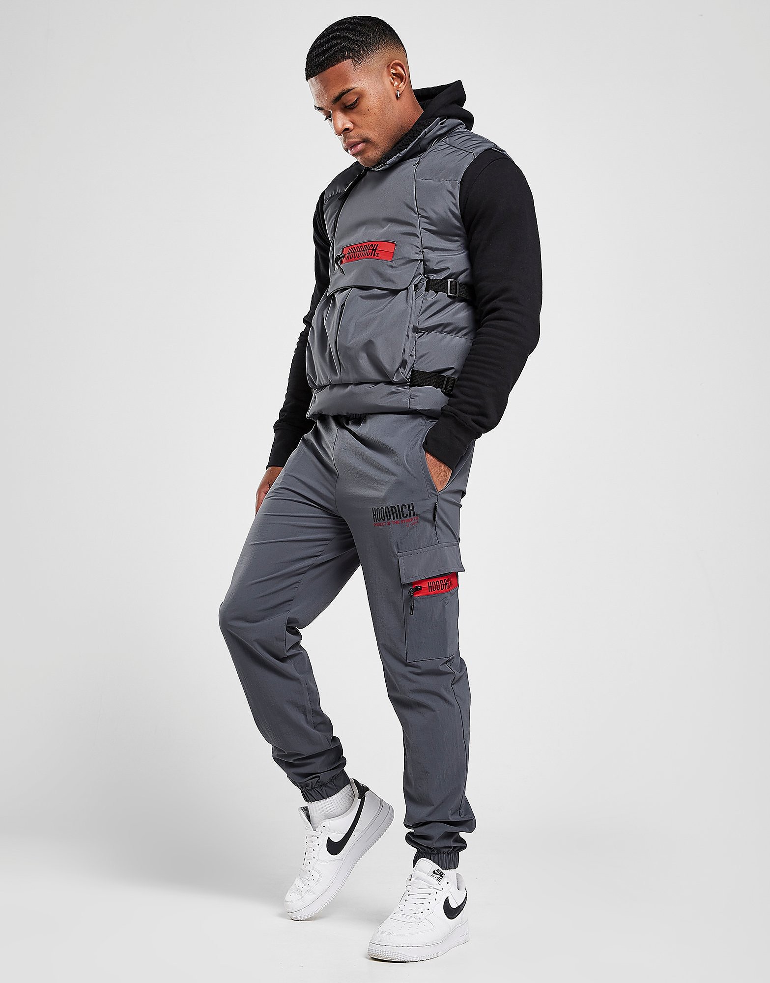 

Hoodrich Ancillary Cargo Track Pants - Only at JD - Grey - Mens, Grey