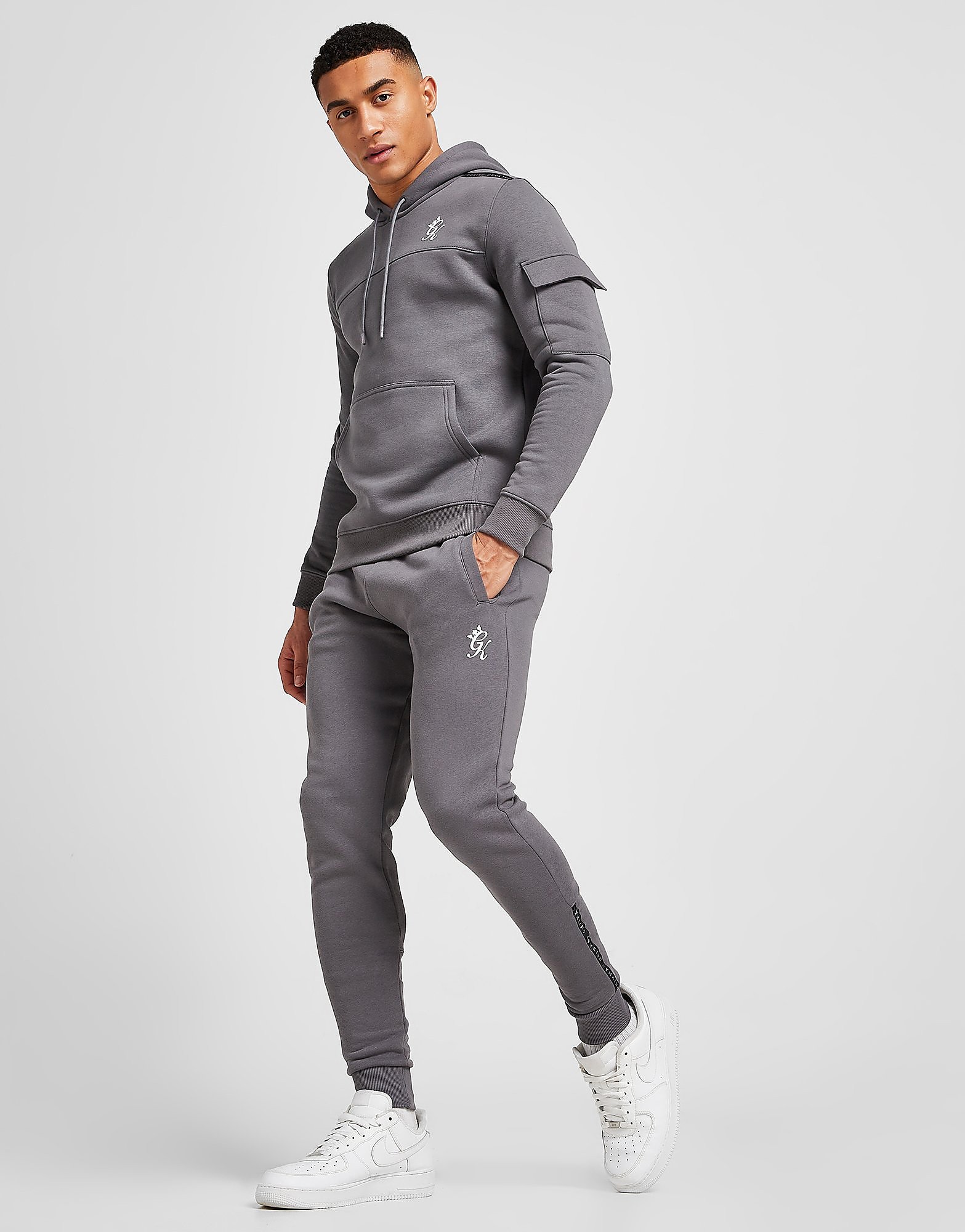 

Gym King Tape Fleece Joggers - Only at JD - Grey - Mens, Grey