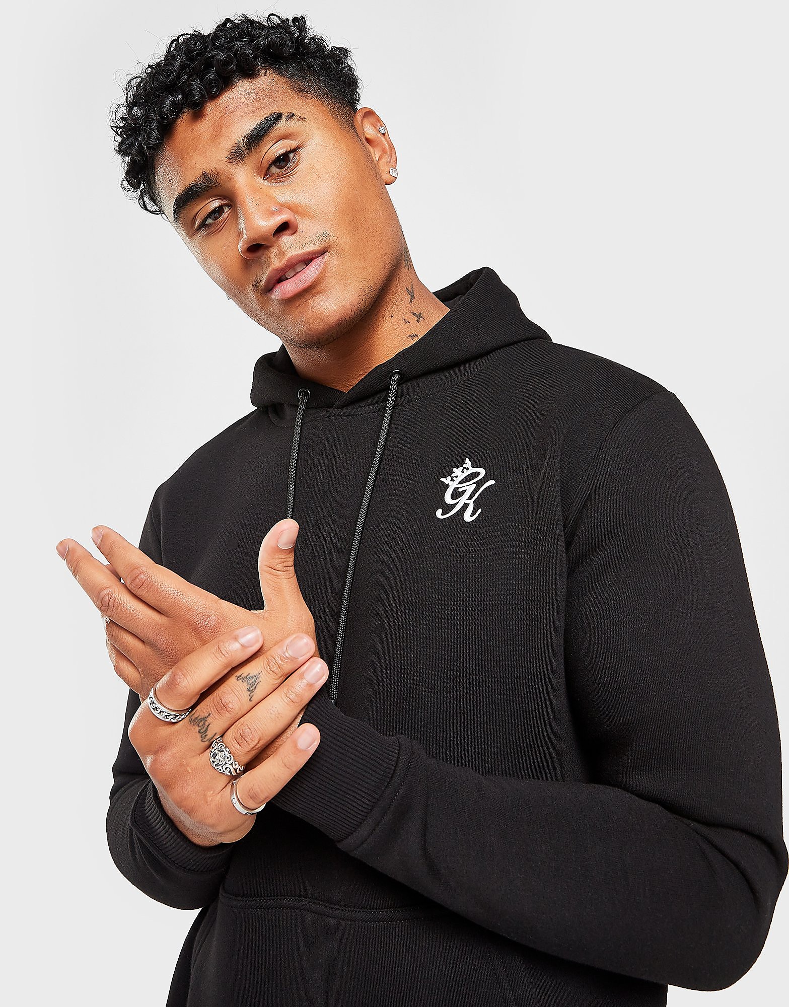 

Gym King Basis Overhead Hoodie - Black - Mens, Black