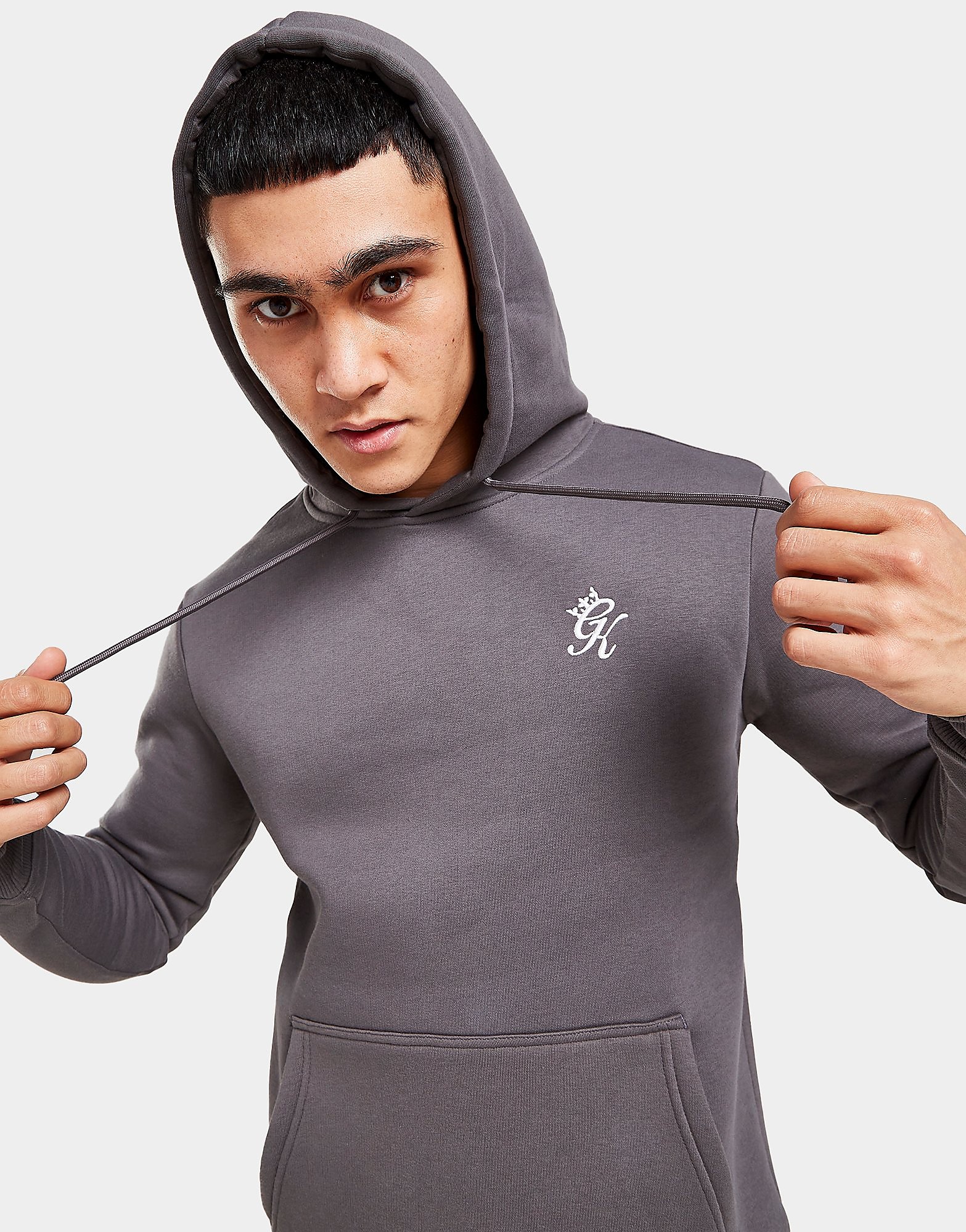 

Gym King Basis Overhead Hoodie - Grey - Mens, Grey