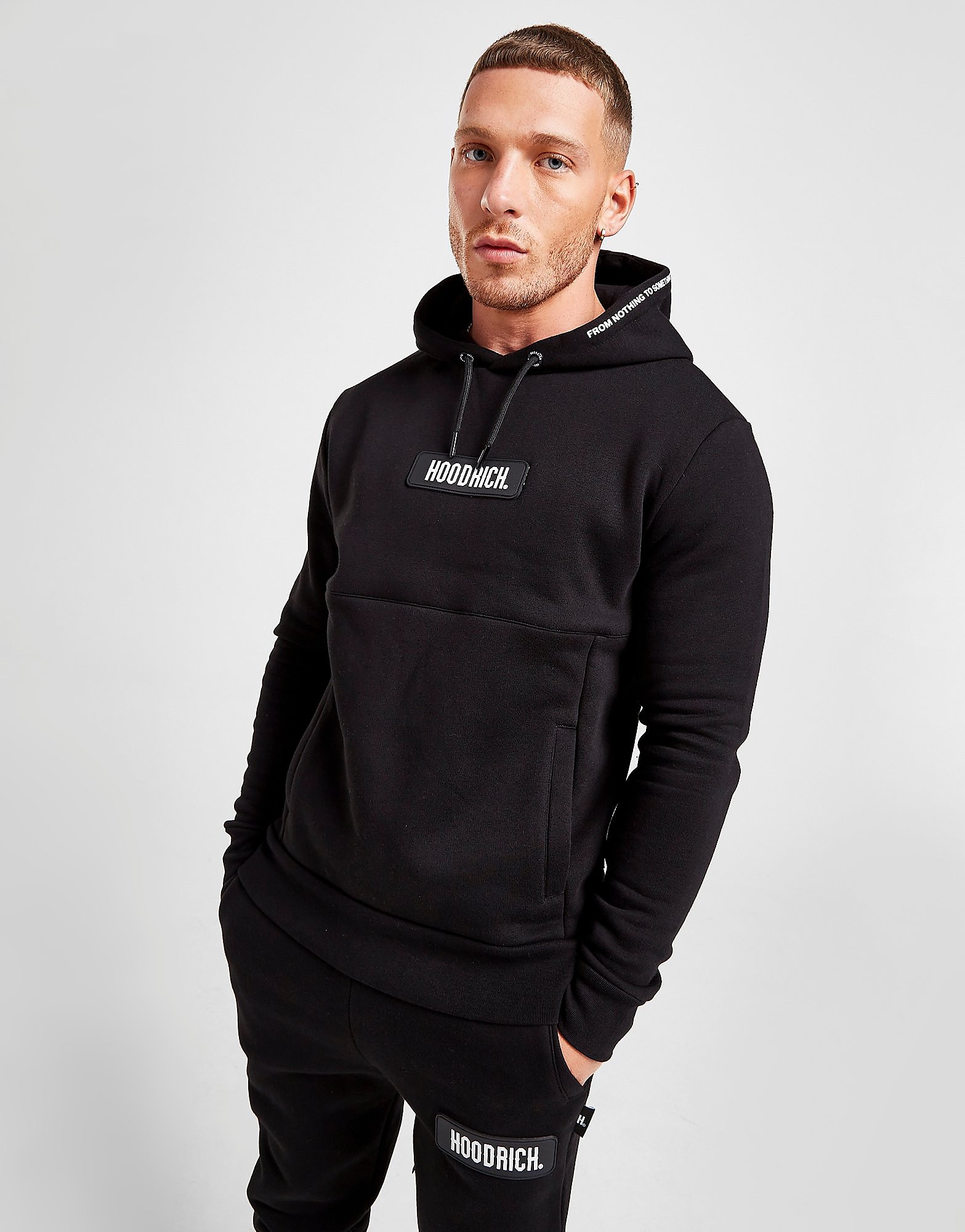 

Hoodrich Core Badge Hoodie - Black - Mens, Black