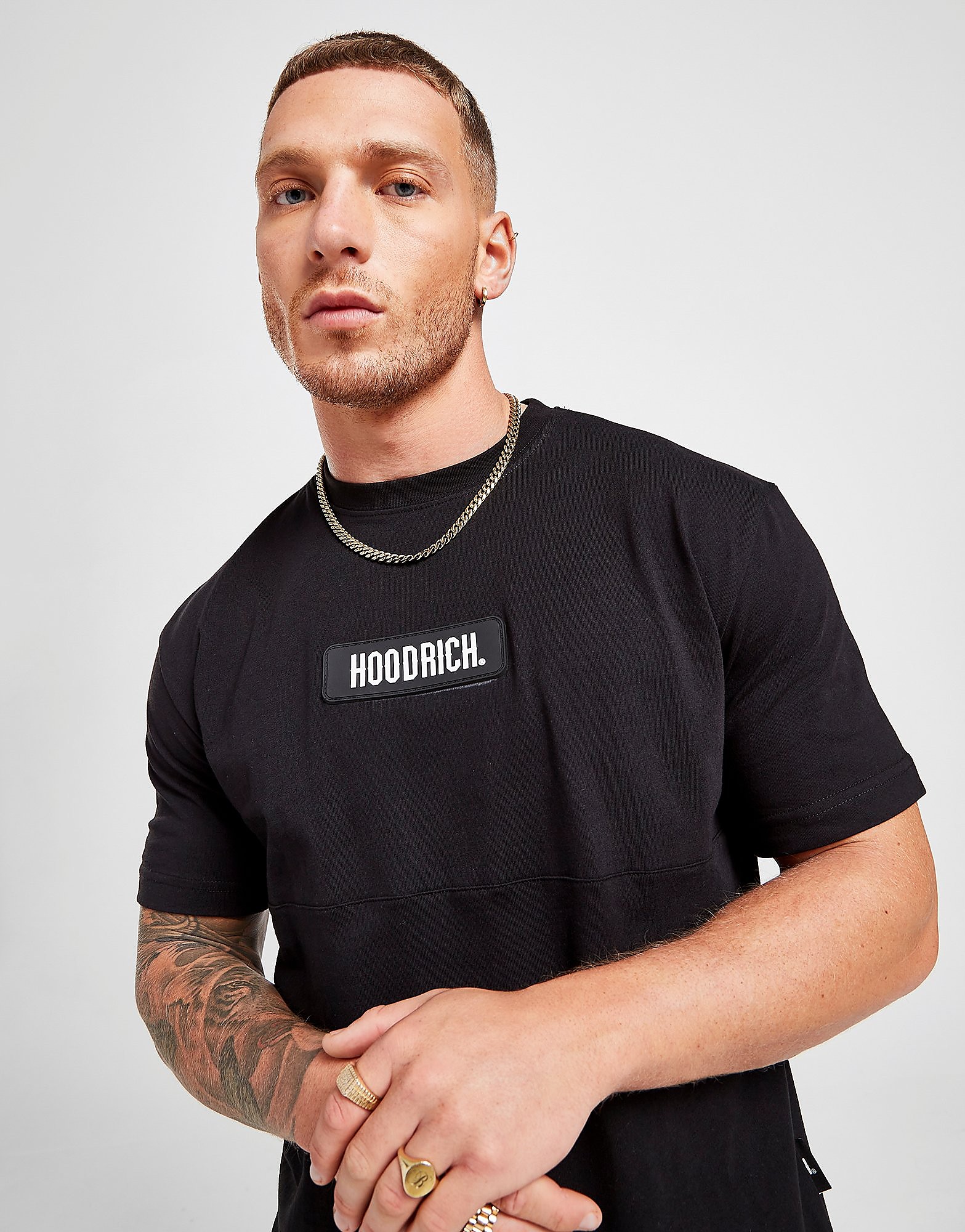 

Hoodrich Core Badge T-Shirt - Black - Mens, Black