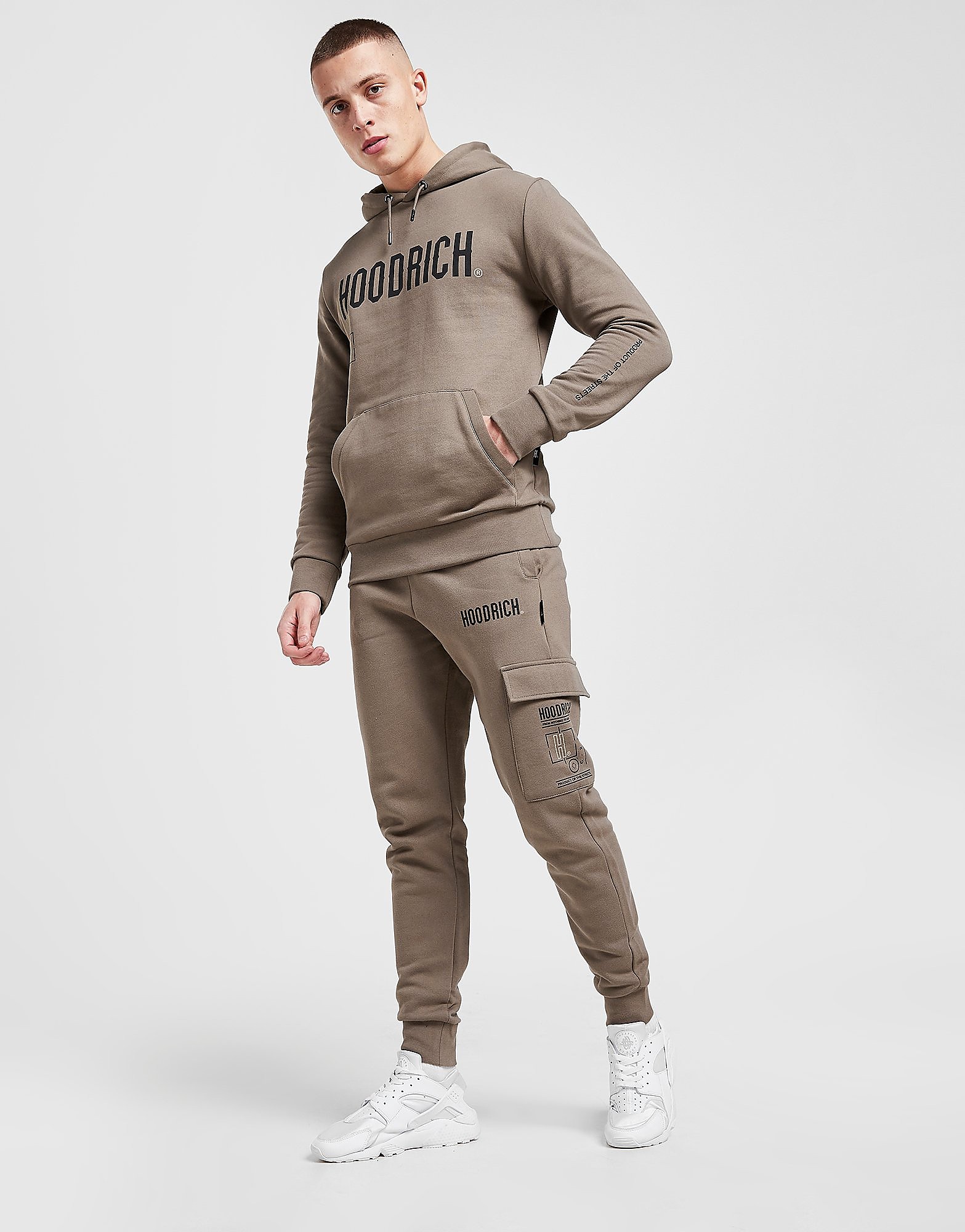 Hoodrich Akira Cargo Joggers - Brown - Mens, Brown