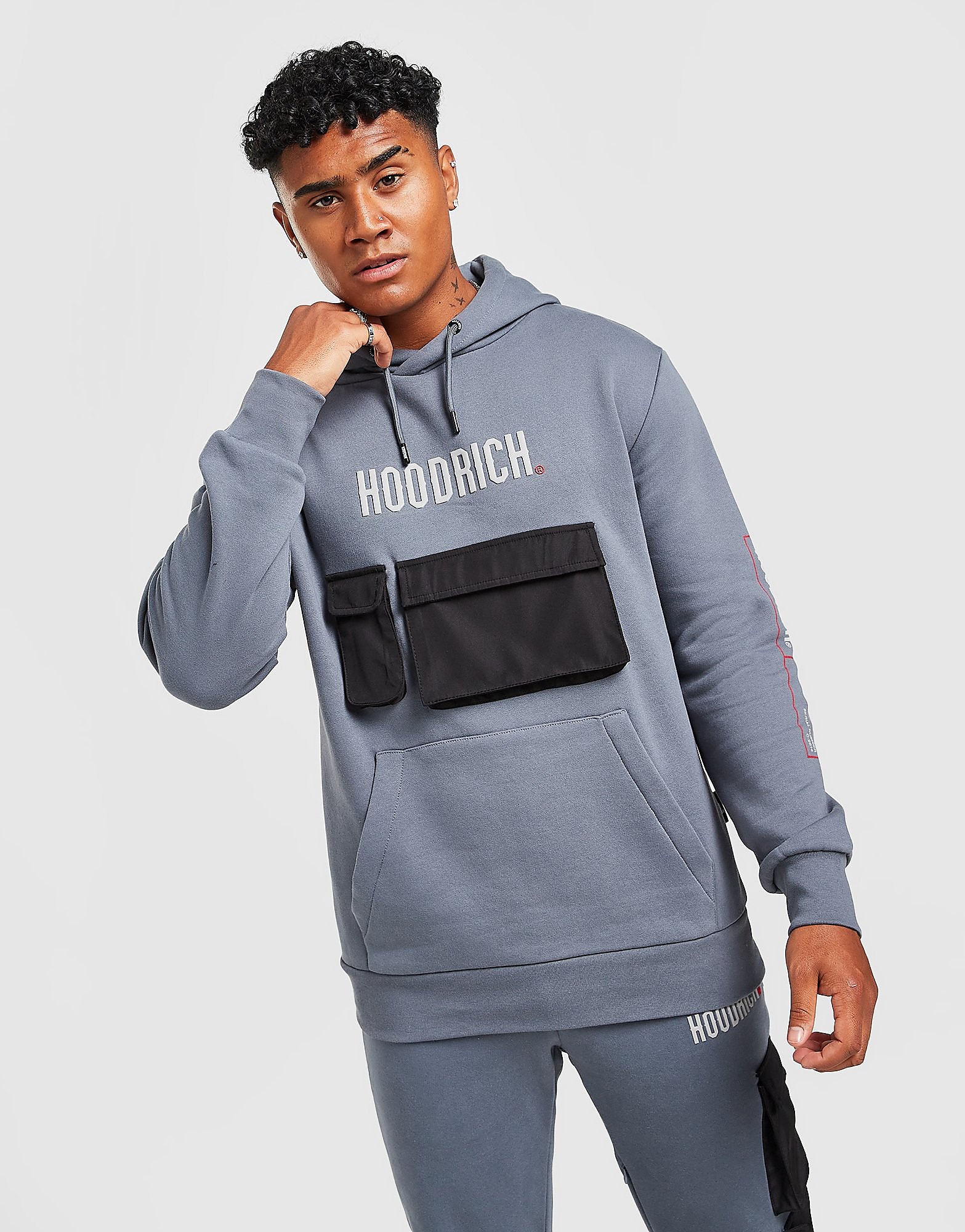 

Hoodrich Fatal Hoodie - Grey - Mens, Grey
