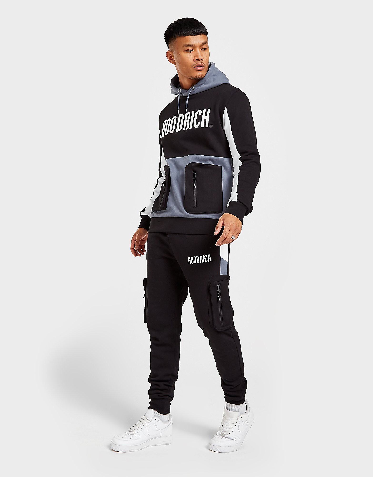 

Hoodrich Stamp Cargo Fleece Joggers - Black - Mens, Black