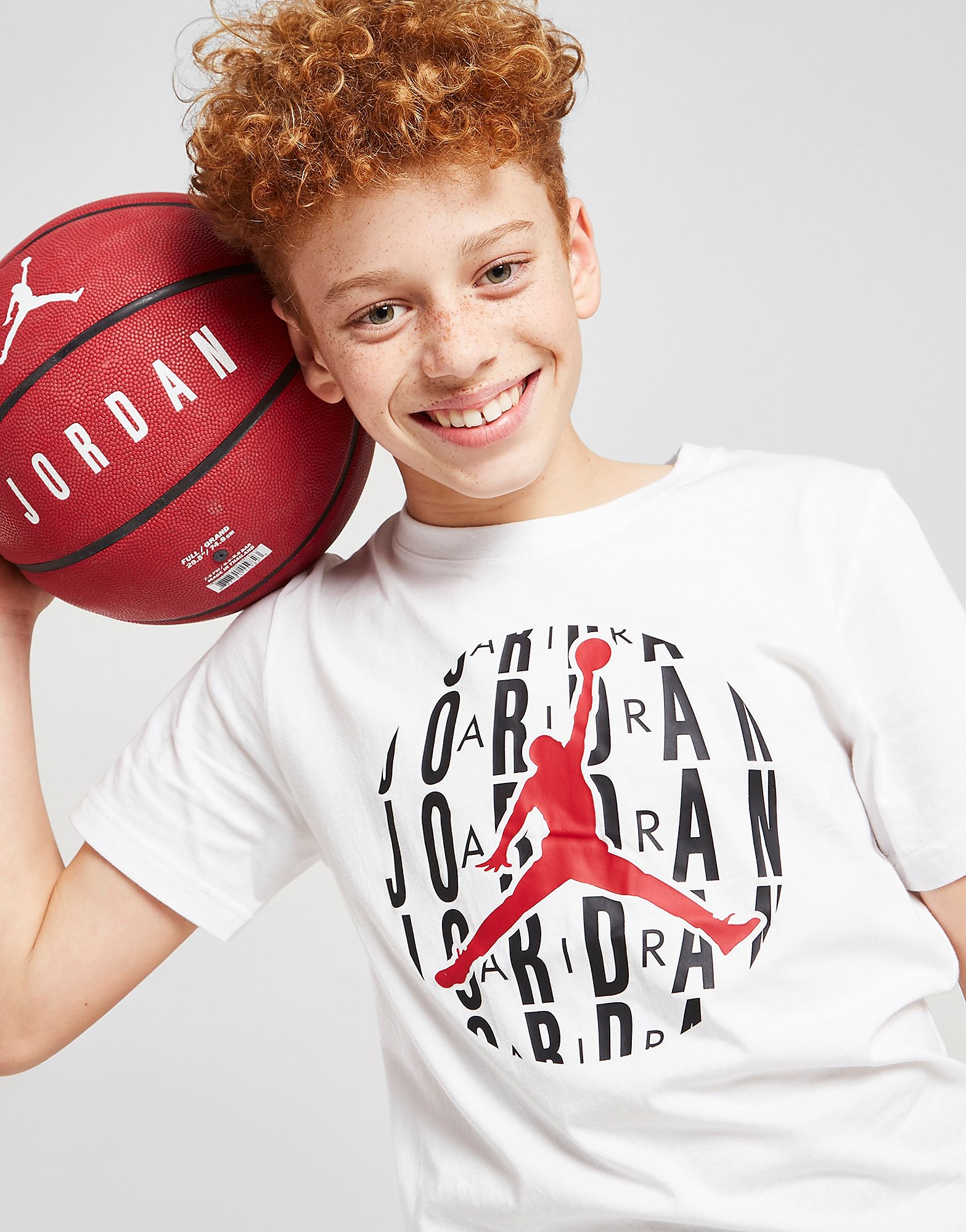 

Jordan Jumpman World T-Shirt Junior - White - Kids, White