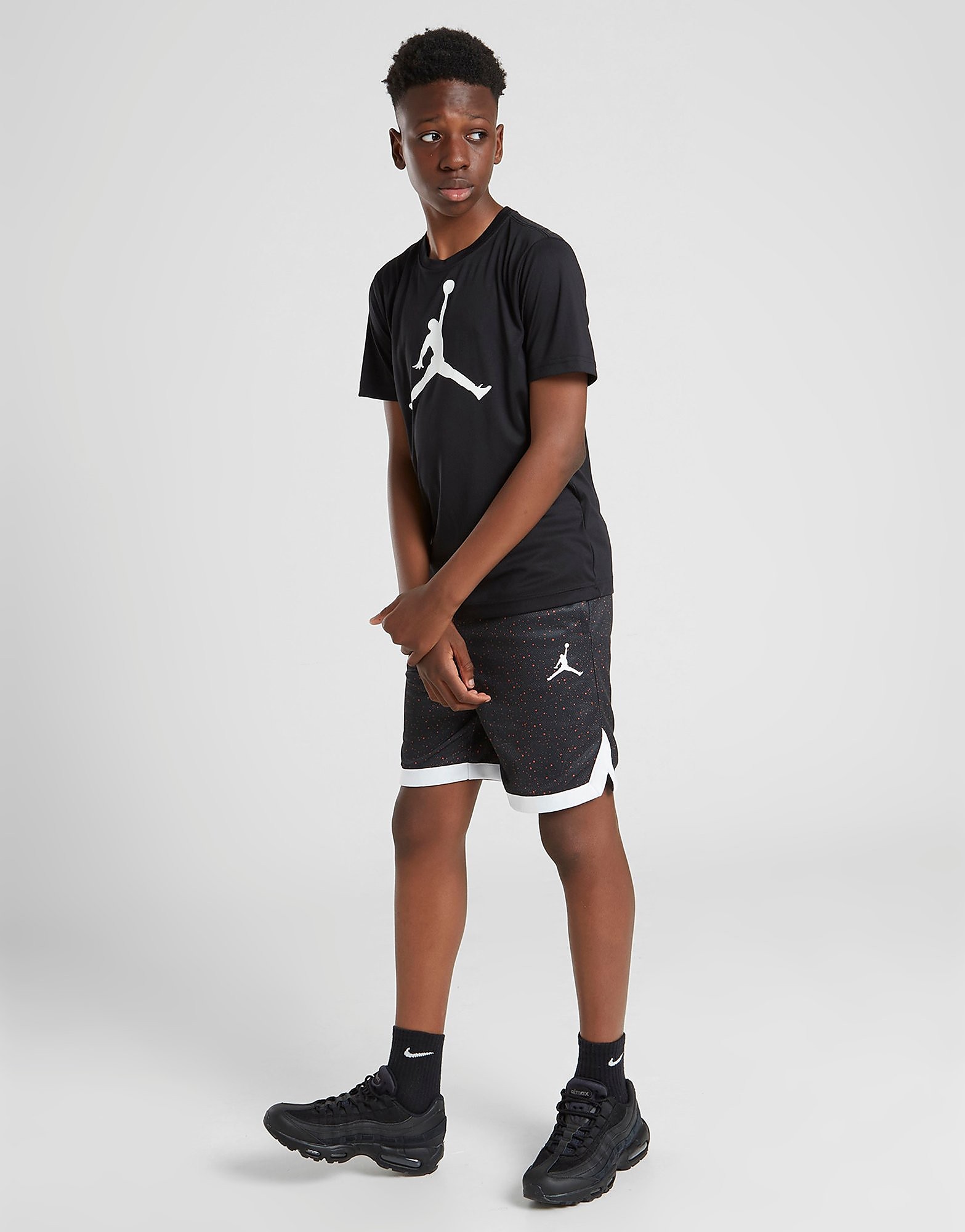 

Jordan Slime Vortex Shorts Junior - Black - Kids, Black