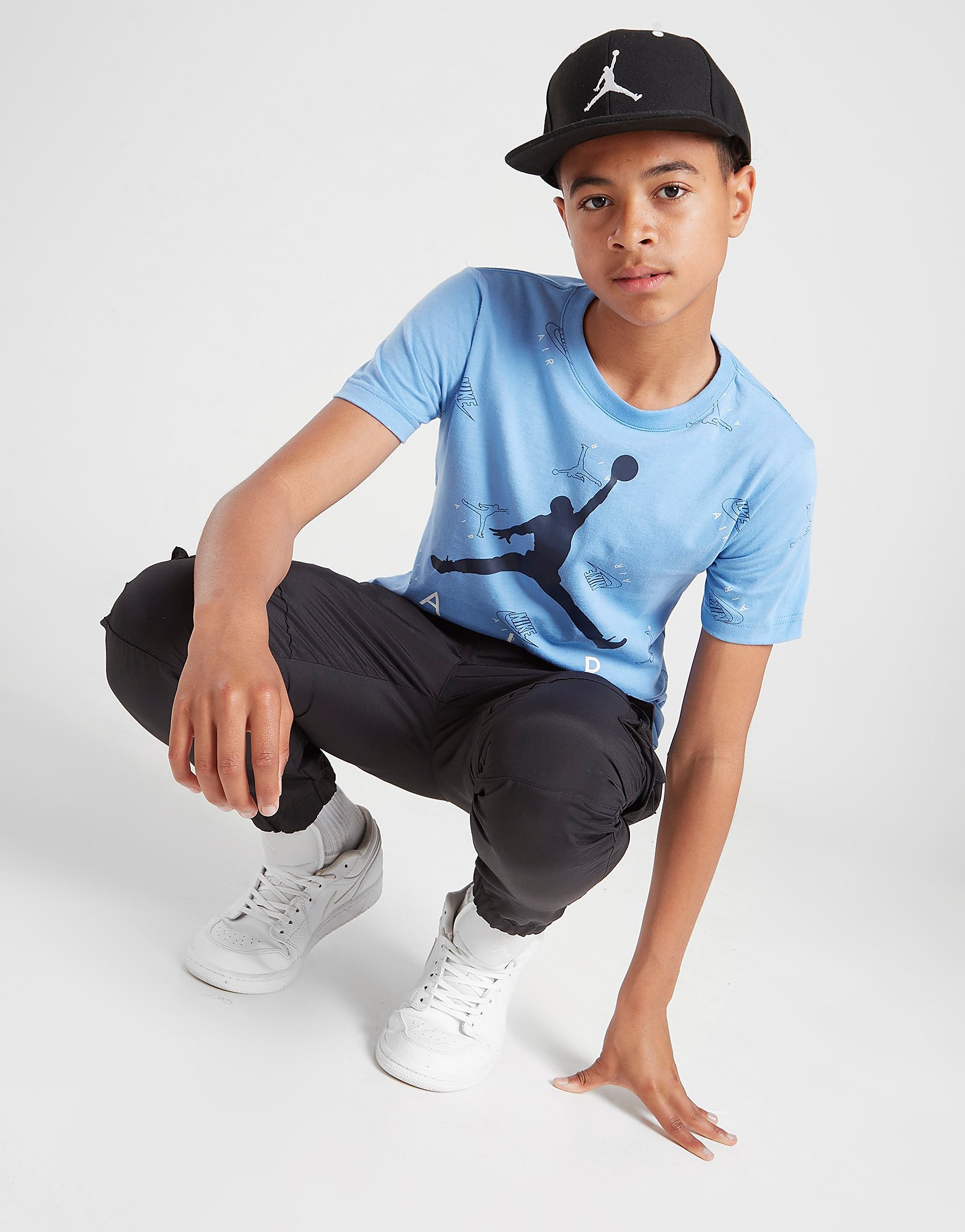 

Jordan All Over Print T-Shirt Junior - Only at JD - Blue/U'BLU$ - Kids, Blue/U'BLU$