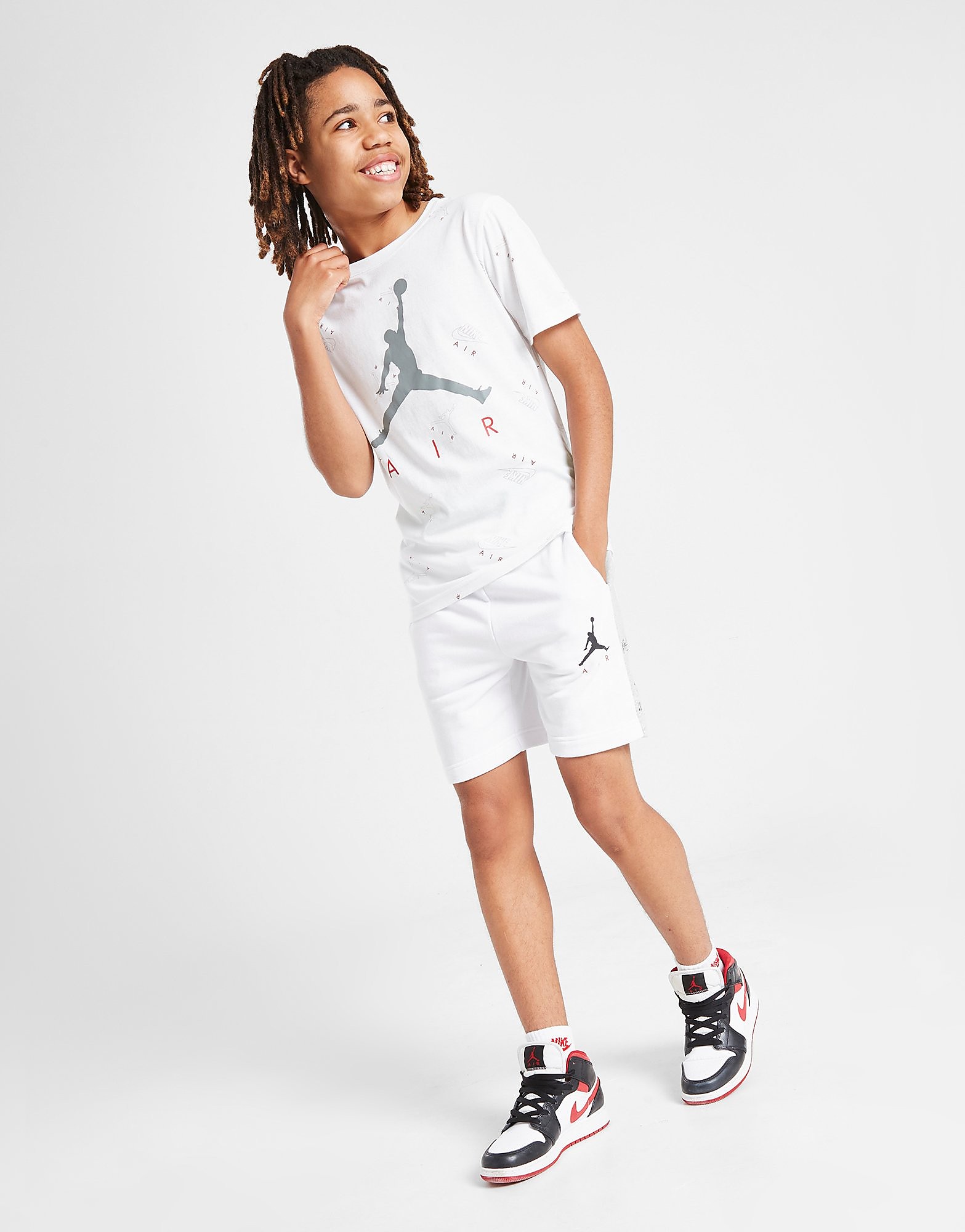 

Jordan Triple Hit Shorts Junior - Only at JD - White - Kids, White
