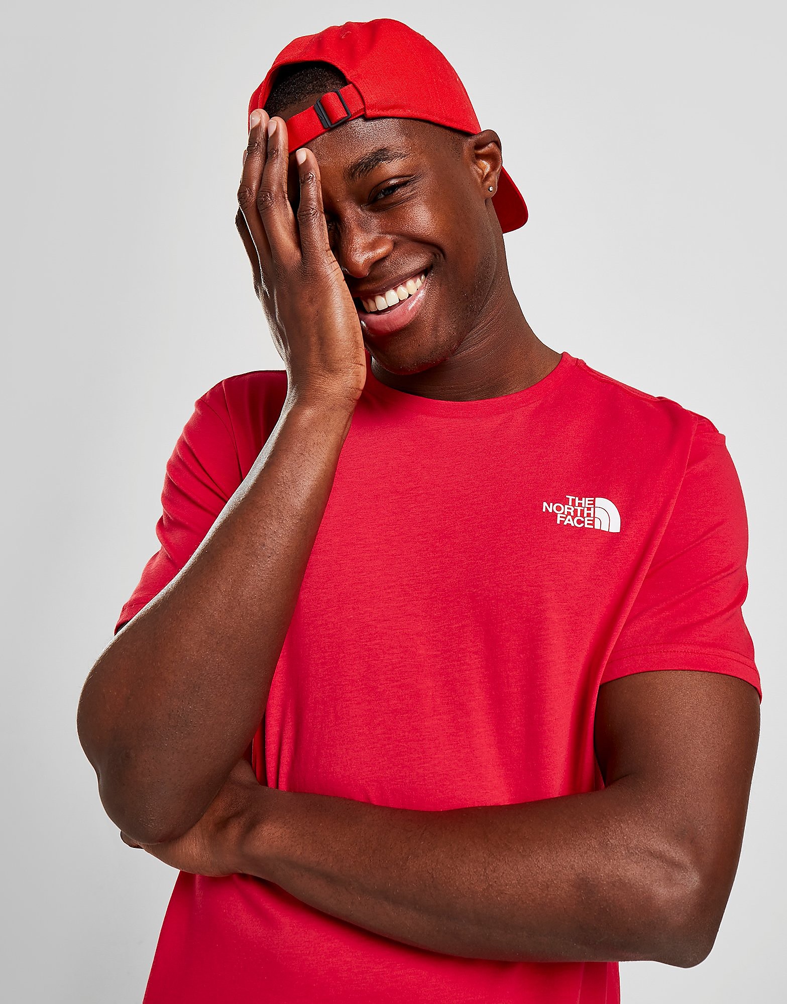 

The North Face Back Hit T-Shirt - Only at JD - Red, Red