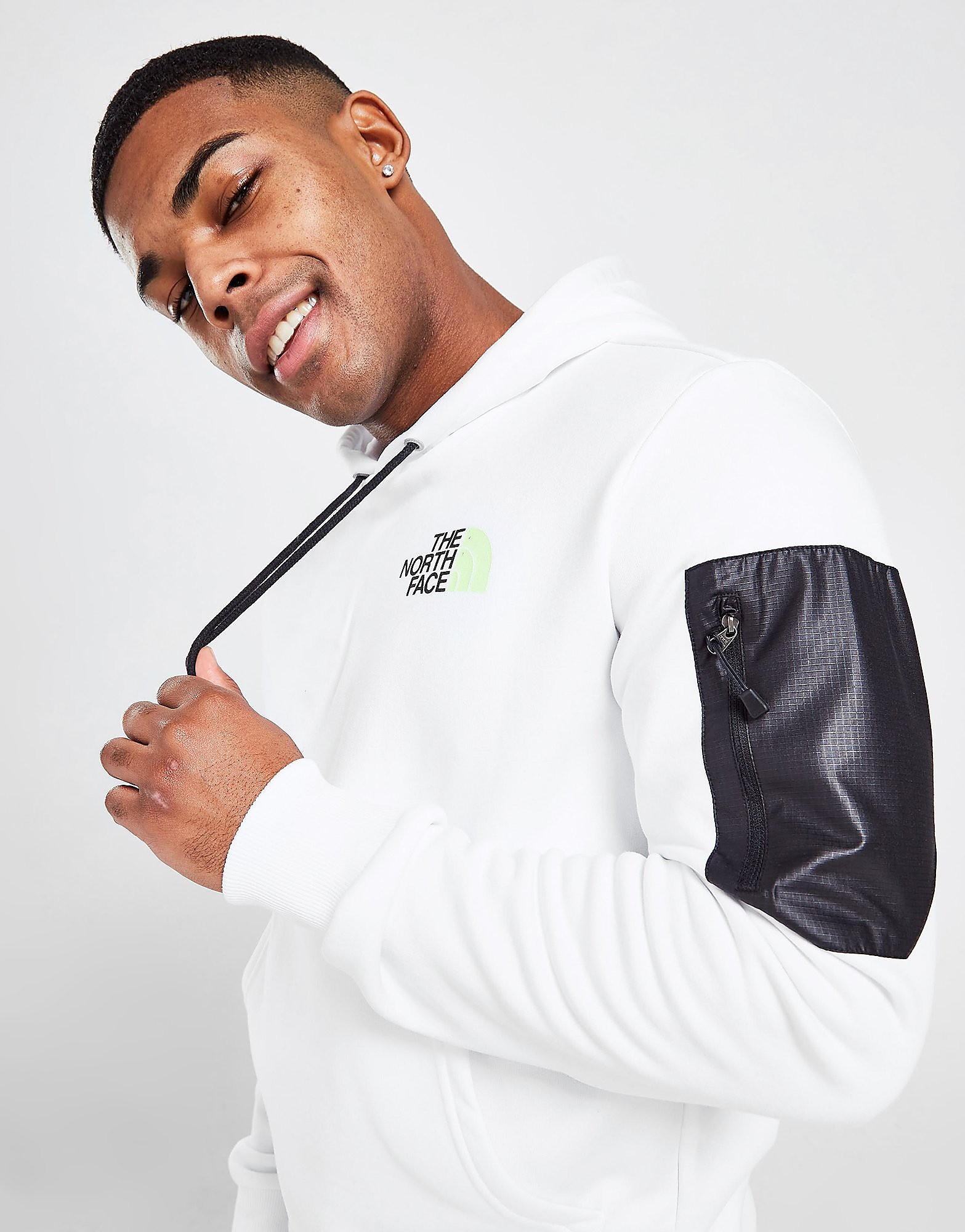 The North Face Pocket Hoodie - Only at JD - White - Mens, White