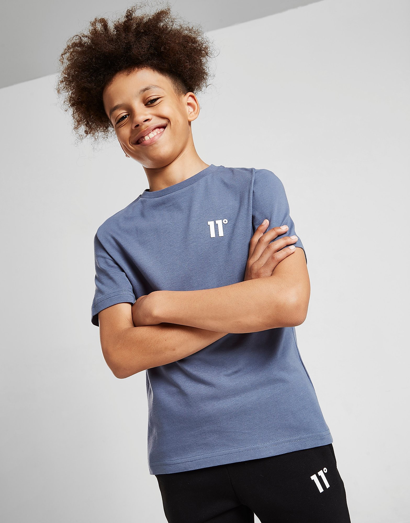 

11 Degrees Core Logo T-Shirt Junior - Only at JD - Grey - Kids, Grey
