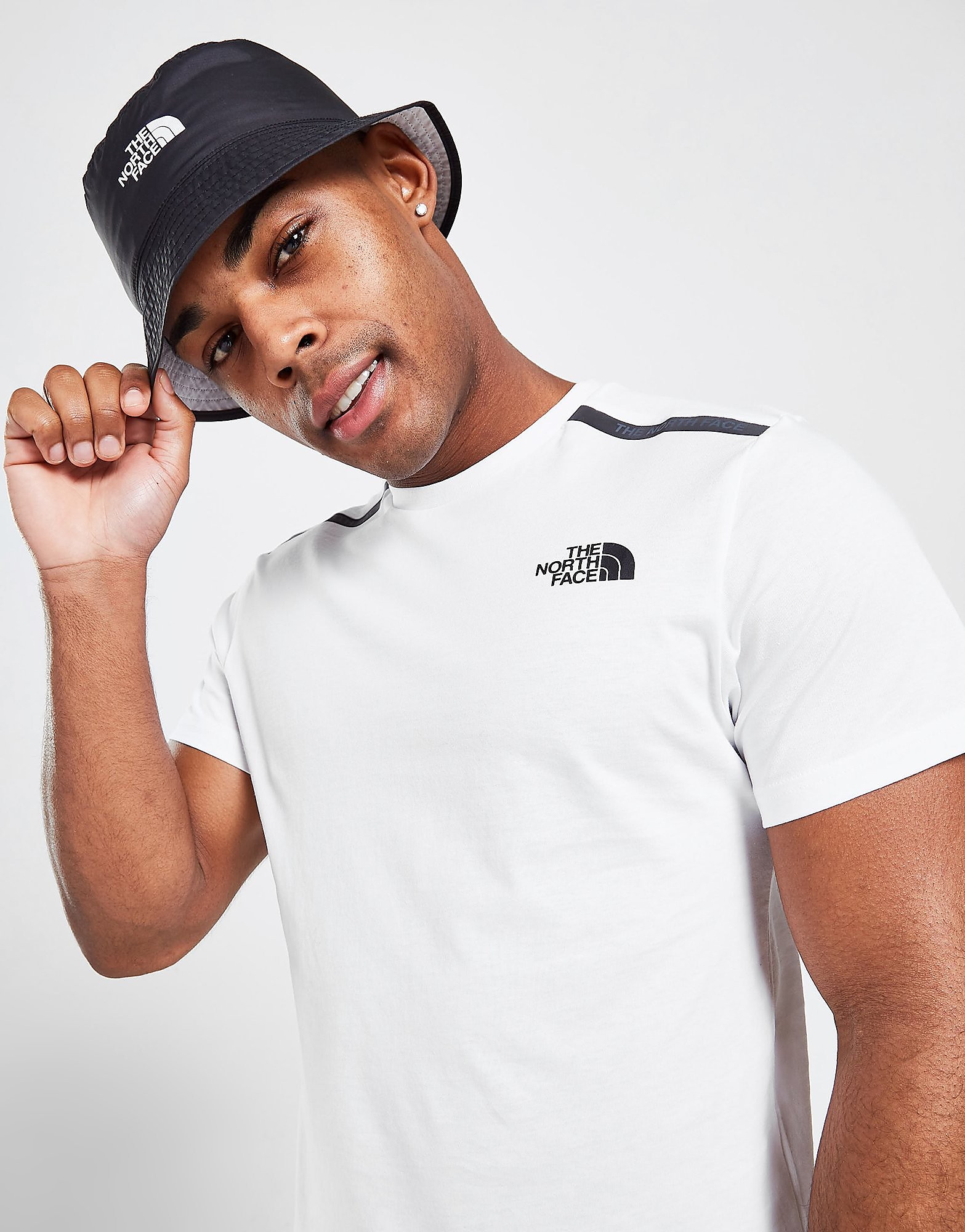 The North Face T-Shirt Tape - Only at JD - Branco - Mens, Branco