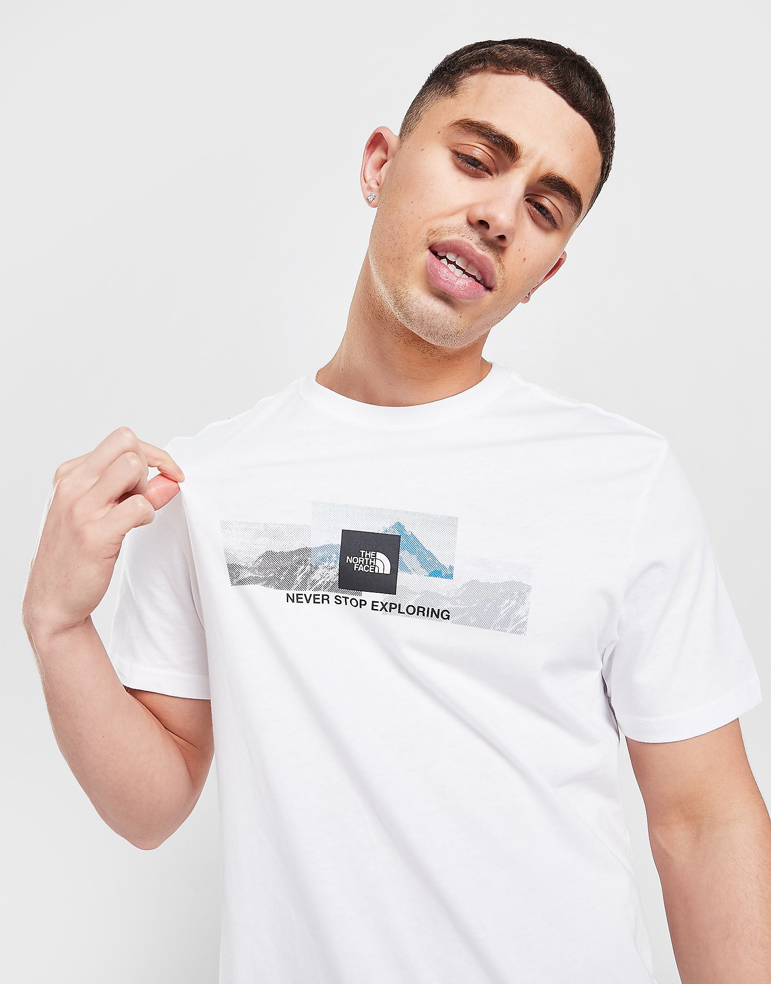 

The North Face Mountain T-Shirt - Only at JD - White, White