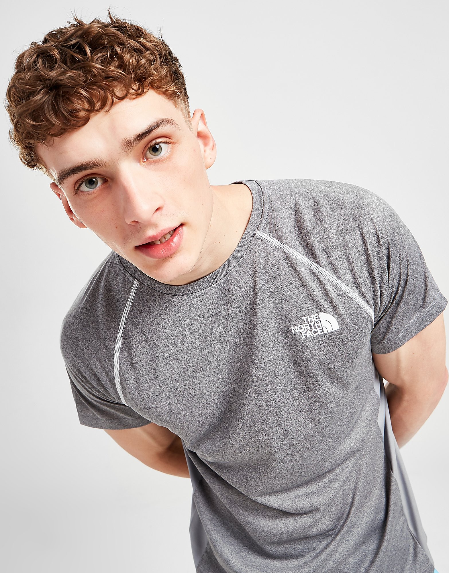 

The North Face Performance Tech T-Shirt - Only at JD - Grey, Grey
