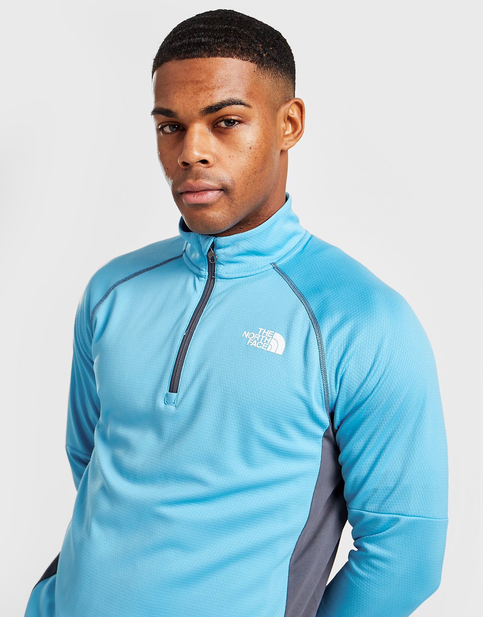 

The North Face Performance 1/4 Zip Top - Only at JD - Blue - Mens, Blue