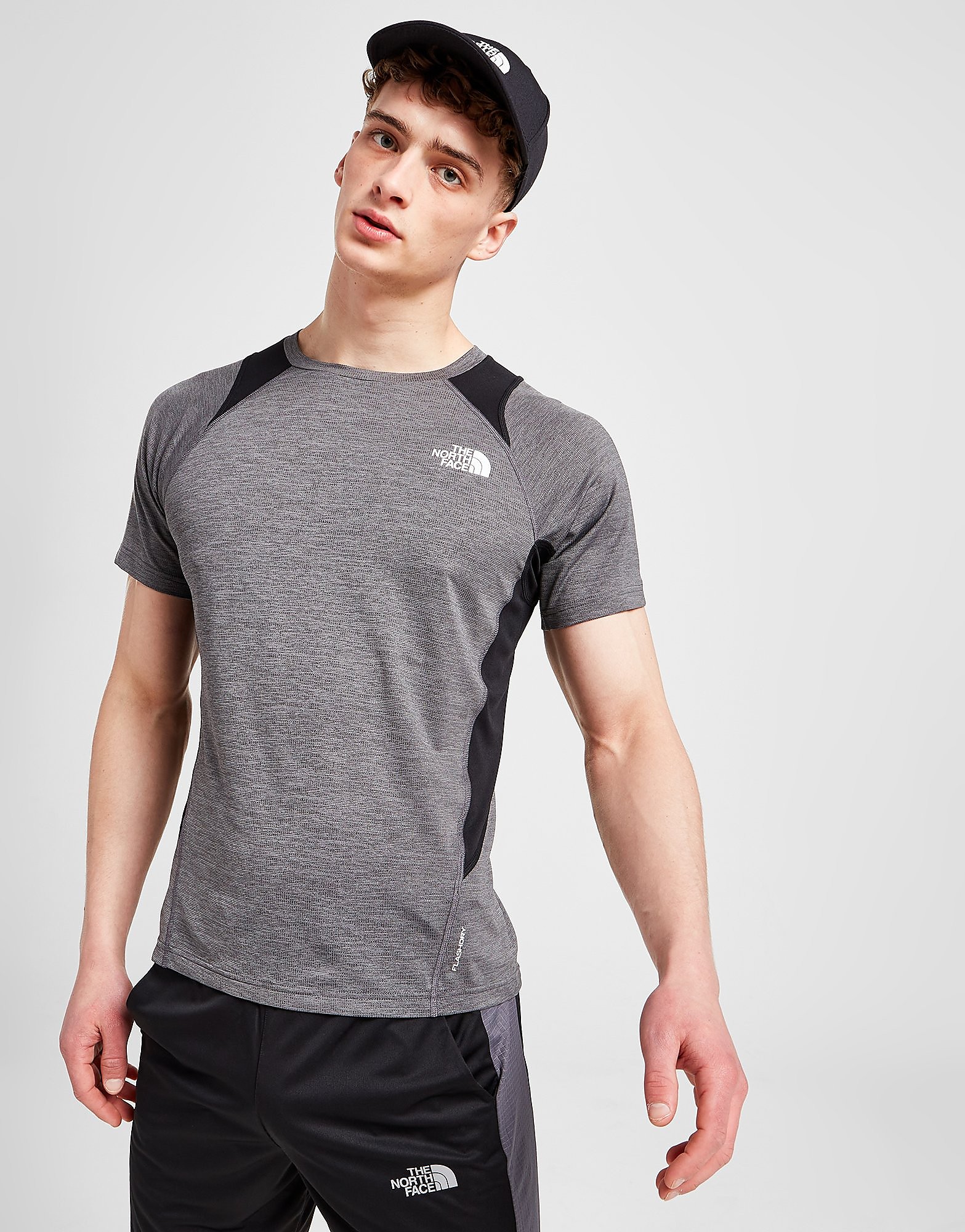 

The North Face Glacier T-Shirt - Only at JD - Grey, Grey