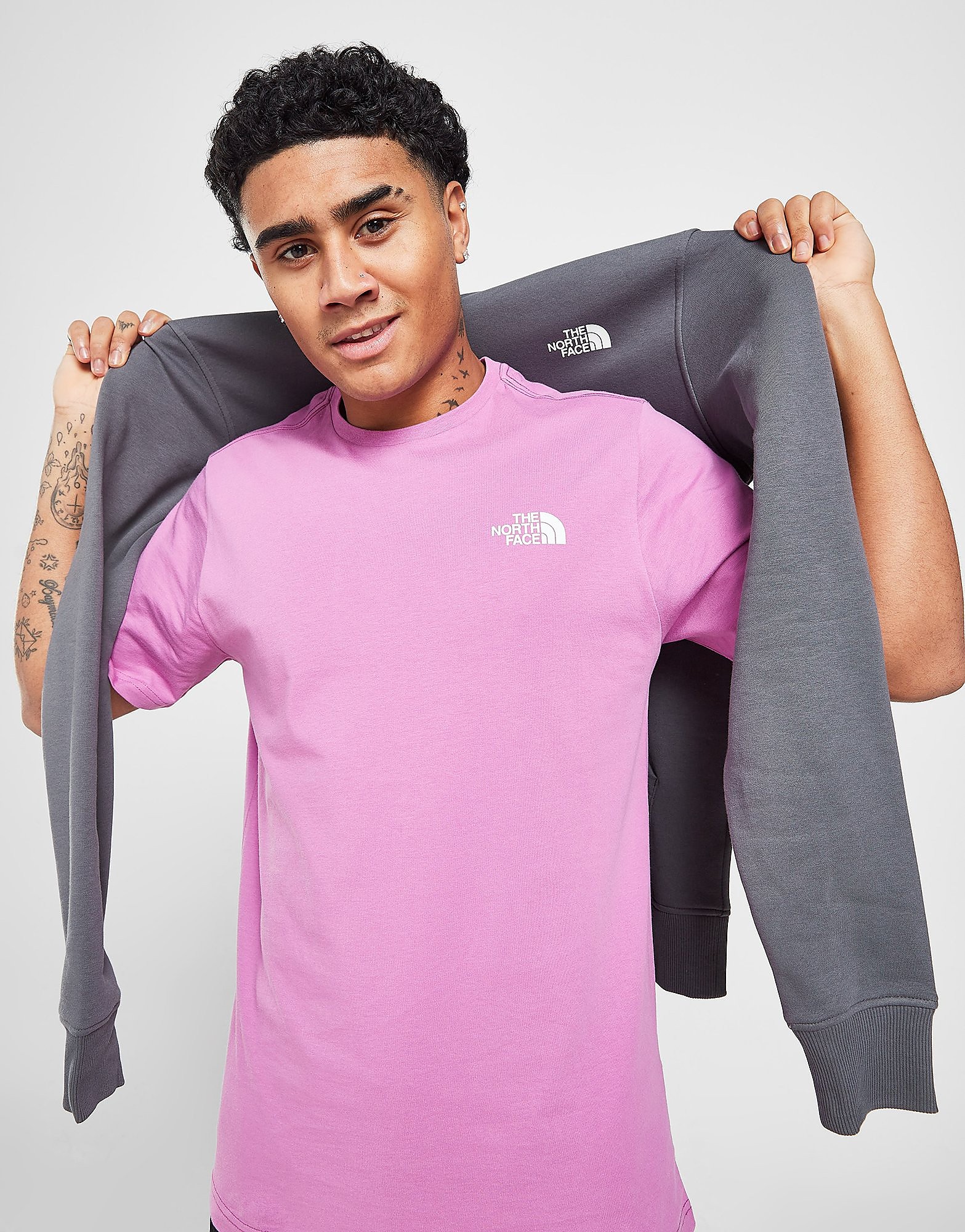 

The North Face Simple Dome T-Shirt - Only at JD - Pink, Pink