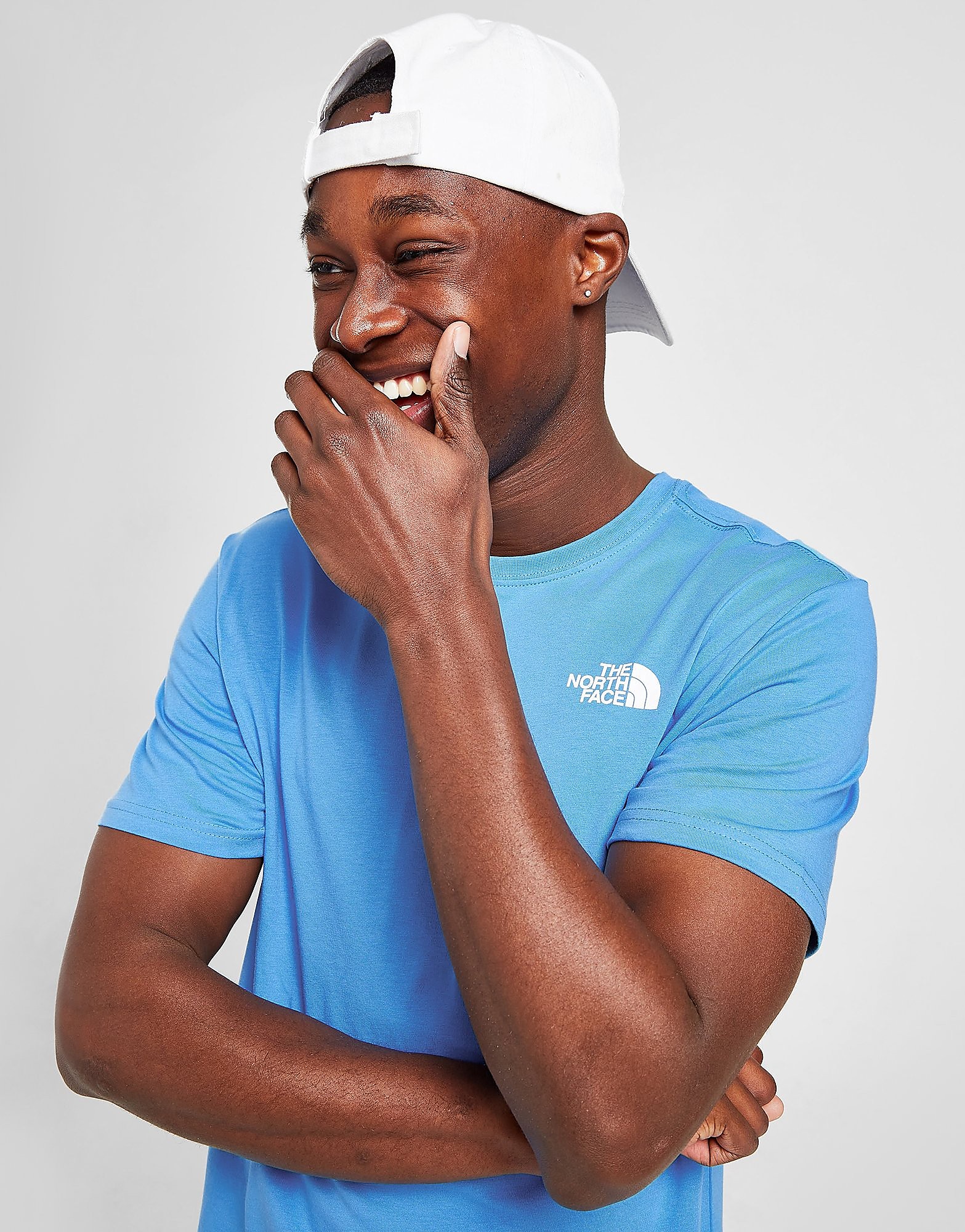 

The North Face Back Box T-Shirt - Only at JD - Blue, Blue