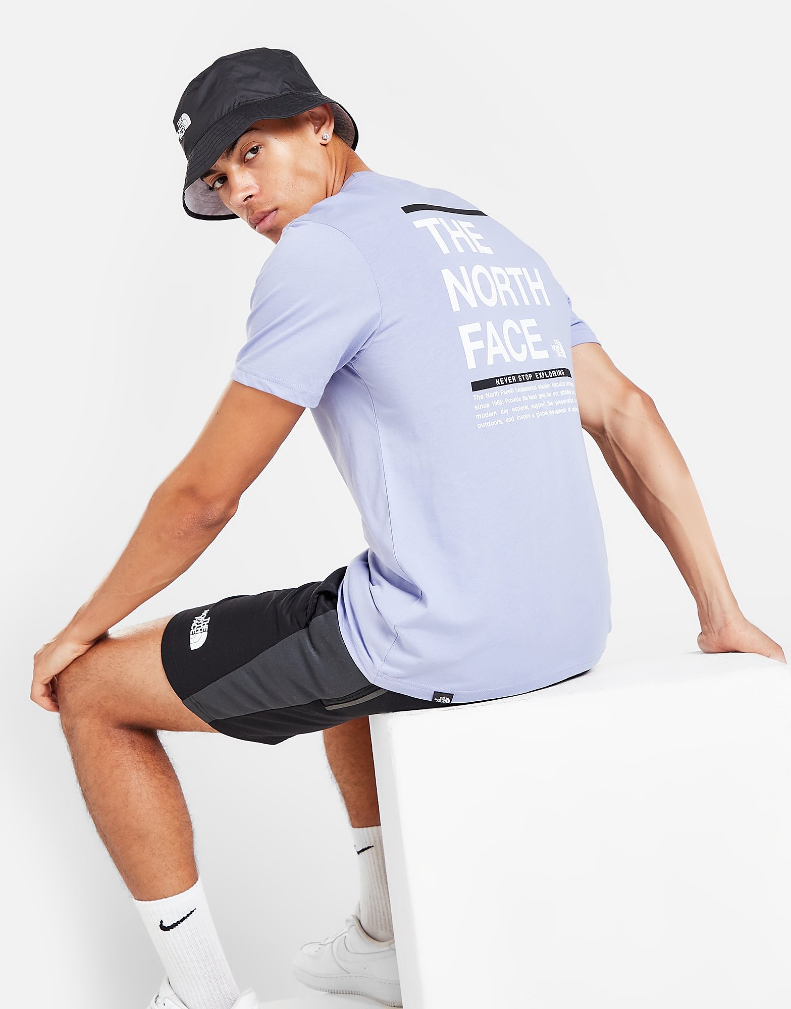 

The North Face Back Hit T-Shirt - Only at JD - Purple - Mens, Purple