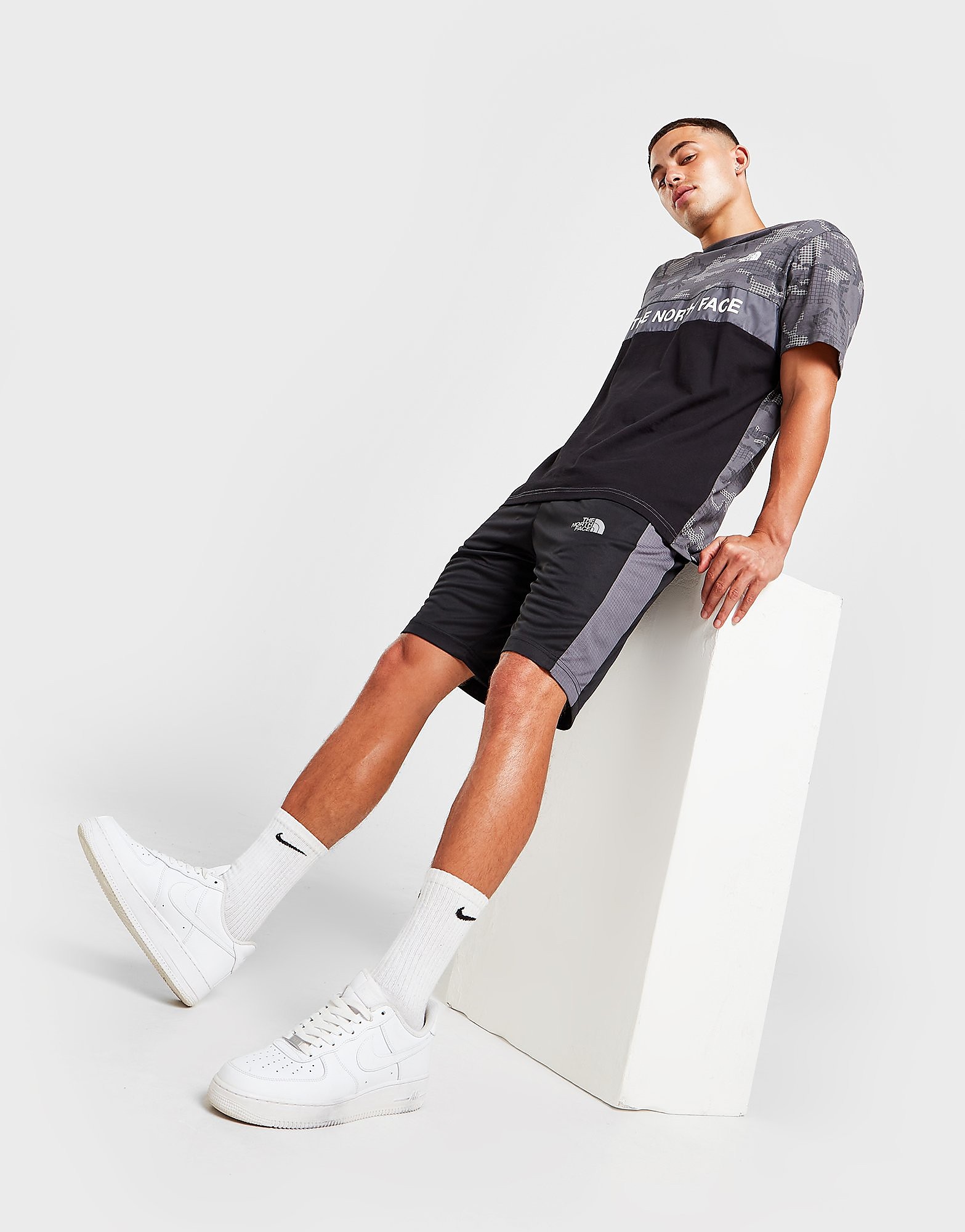 

The North Face Panel Poly Shorts - Only at JD - Black - Mens, Black