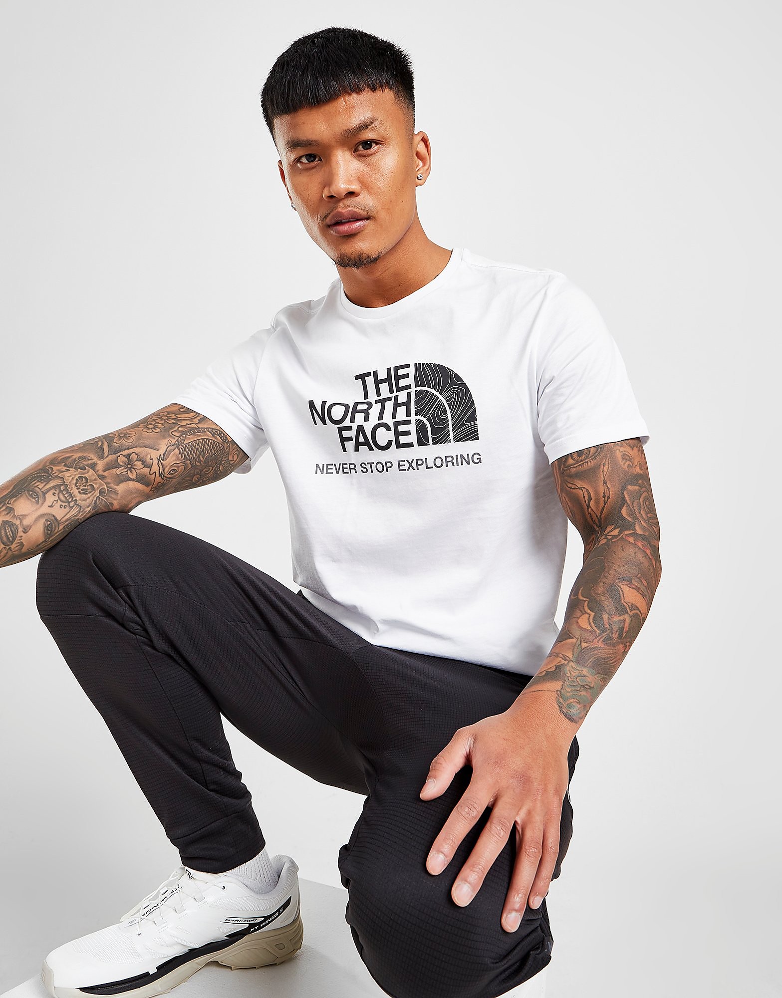 

The North Face Infill Logo T-Shirt - Only at JD - White - Mens, White