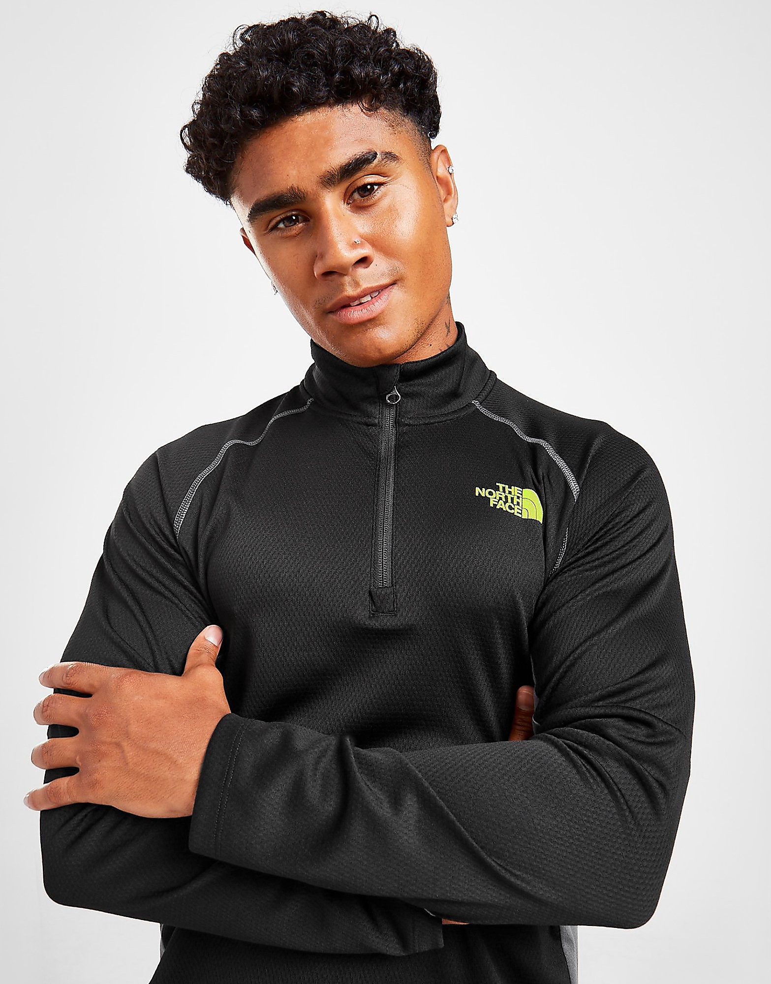 

The North Face Performance 1/4 Zip Top - Only at JD - Black - Mens, Black