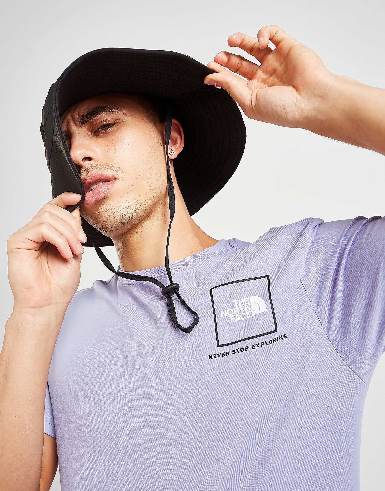 

The North Face Fine Box Logo T-Shirt - Only at JD - Purple - Mens, Purple