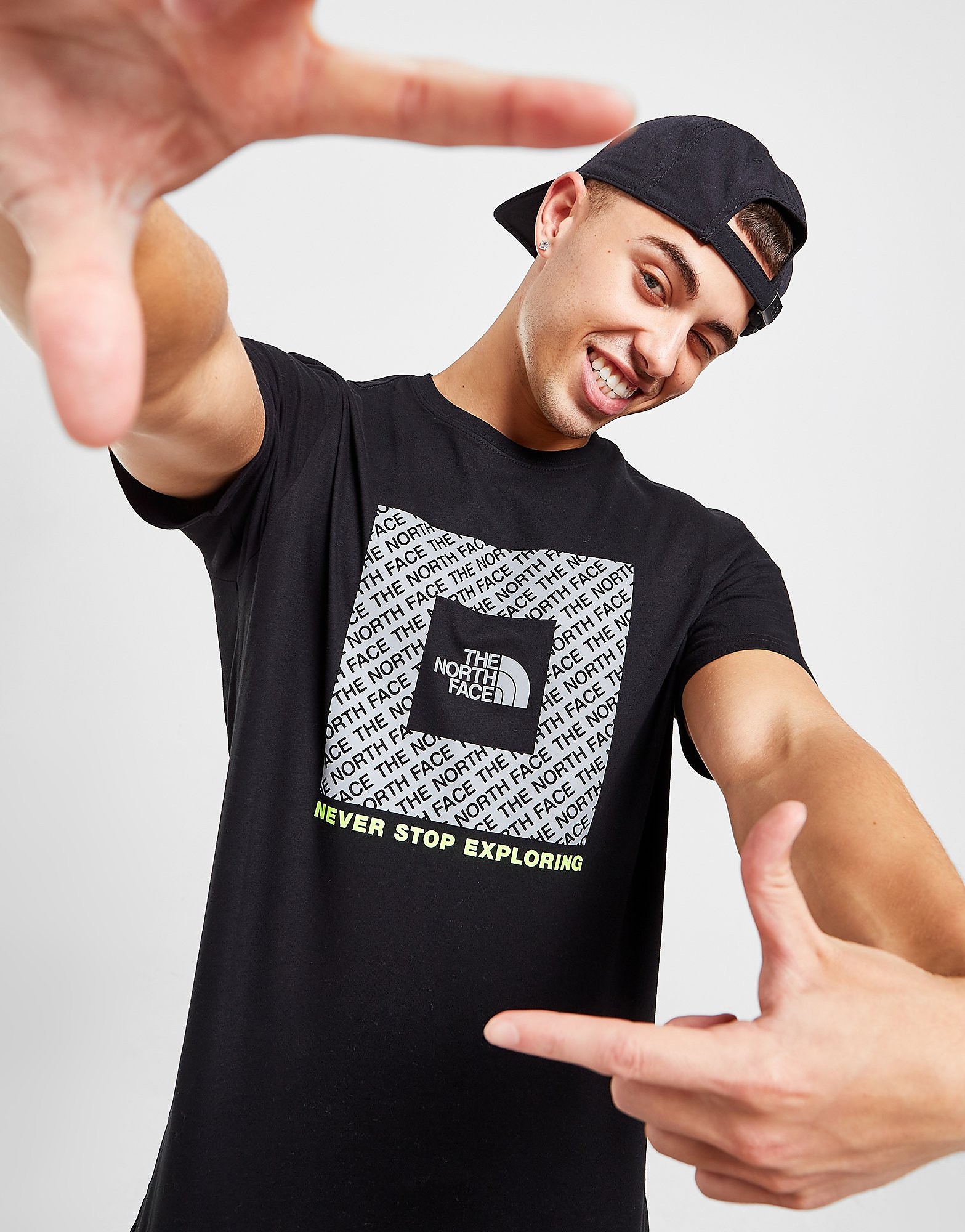 

The North Face Repeat Box Logo T-Shirt - Only at JD - Black - Mens, Black
