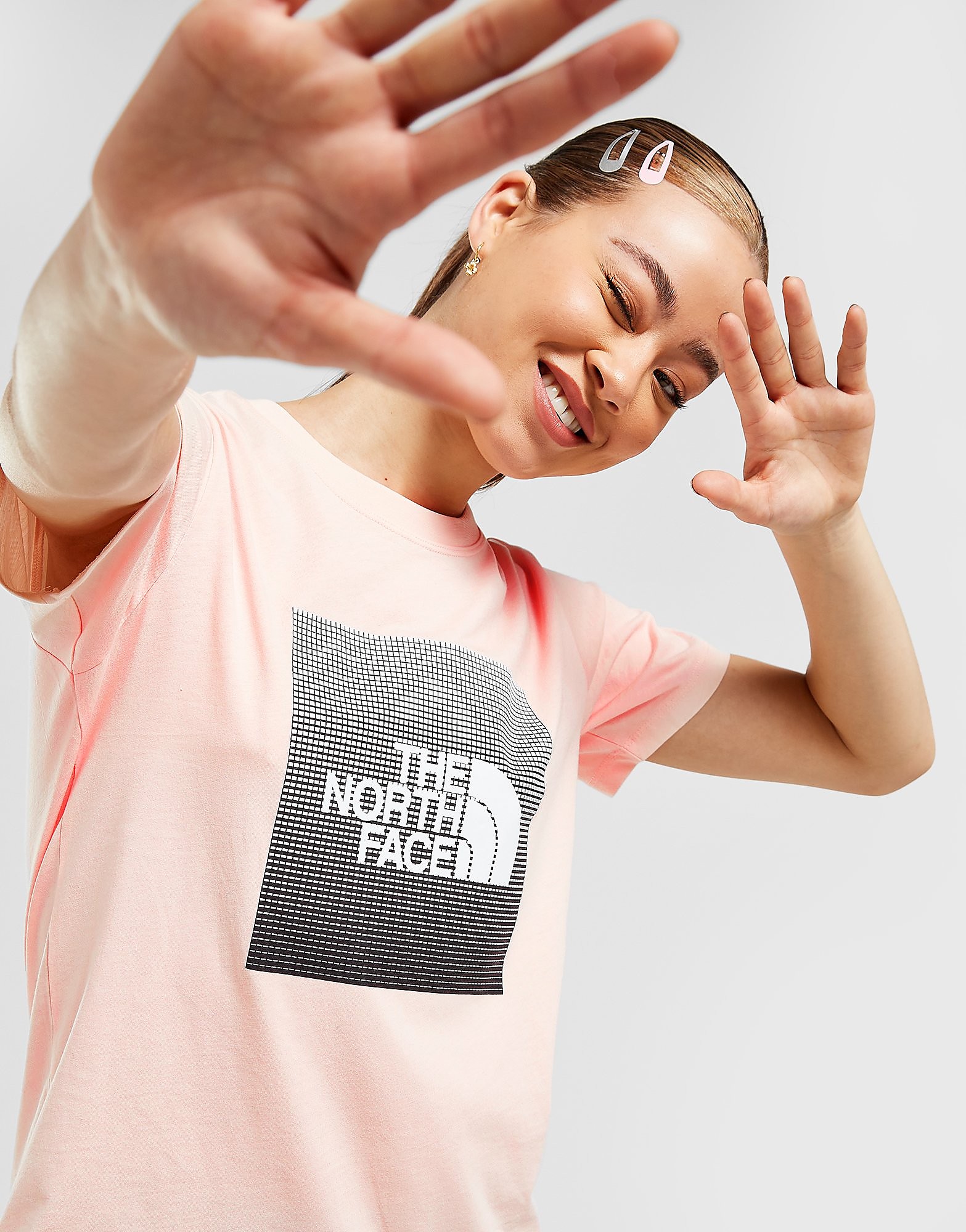 

The North Face Fade Graphic T-Shirt - Only at JD - Pink - Womens, Pink