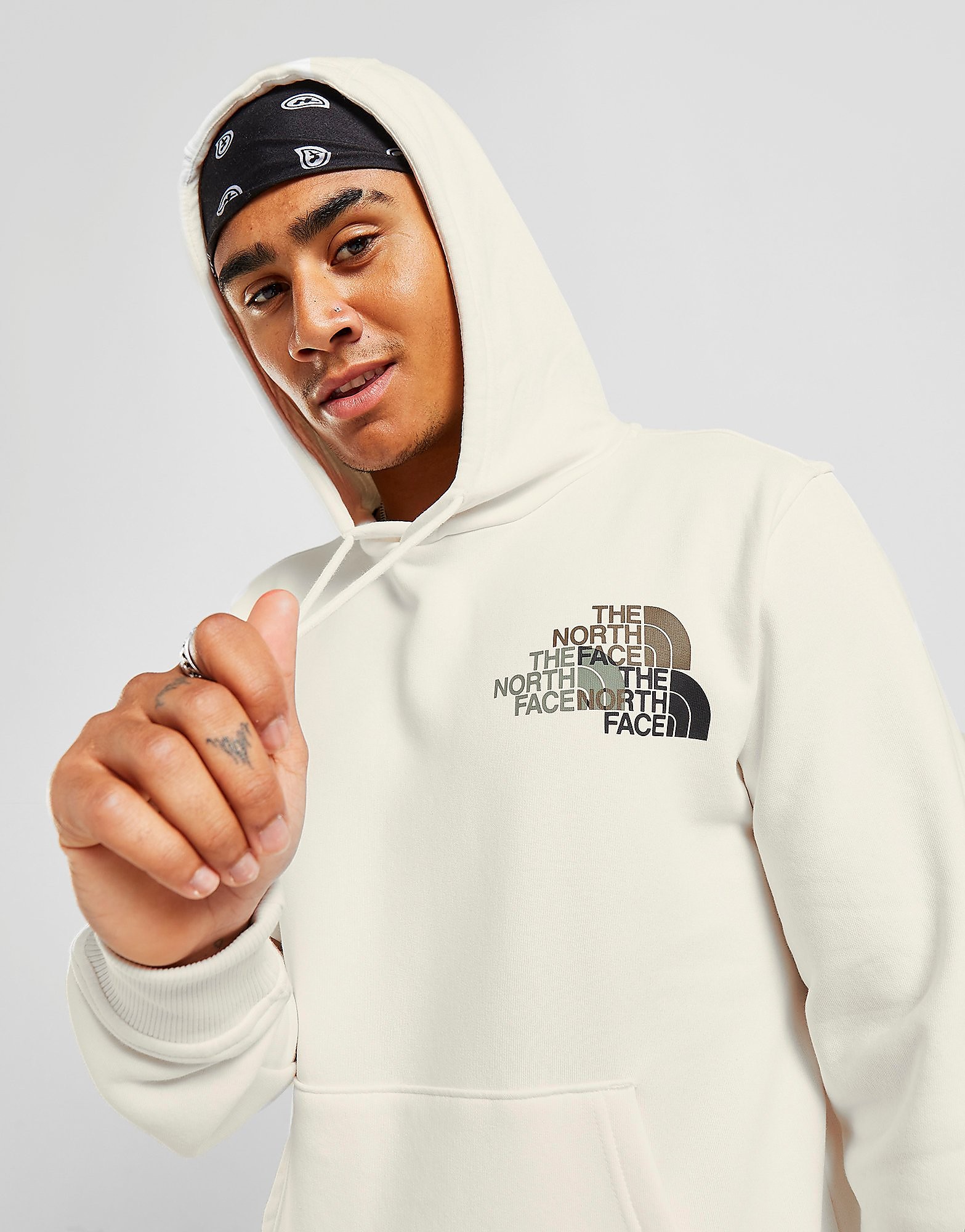 

The North Face Multi Dome Hoodie - Only at JD - White - Mens, White