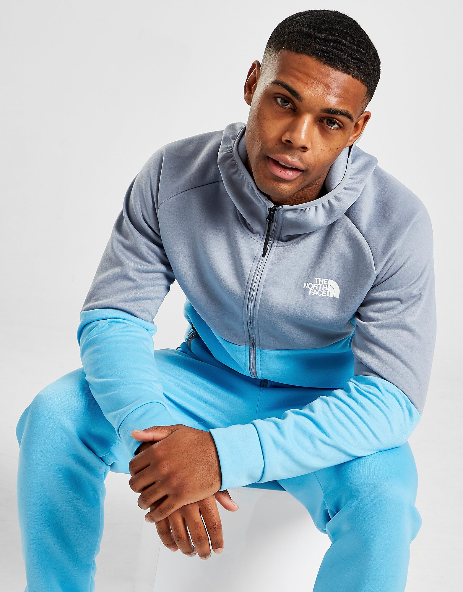 

The North Face Tek Full Zip Hoodie - Only at JD - Blue/BL - Mens, Blue/BL