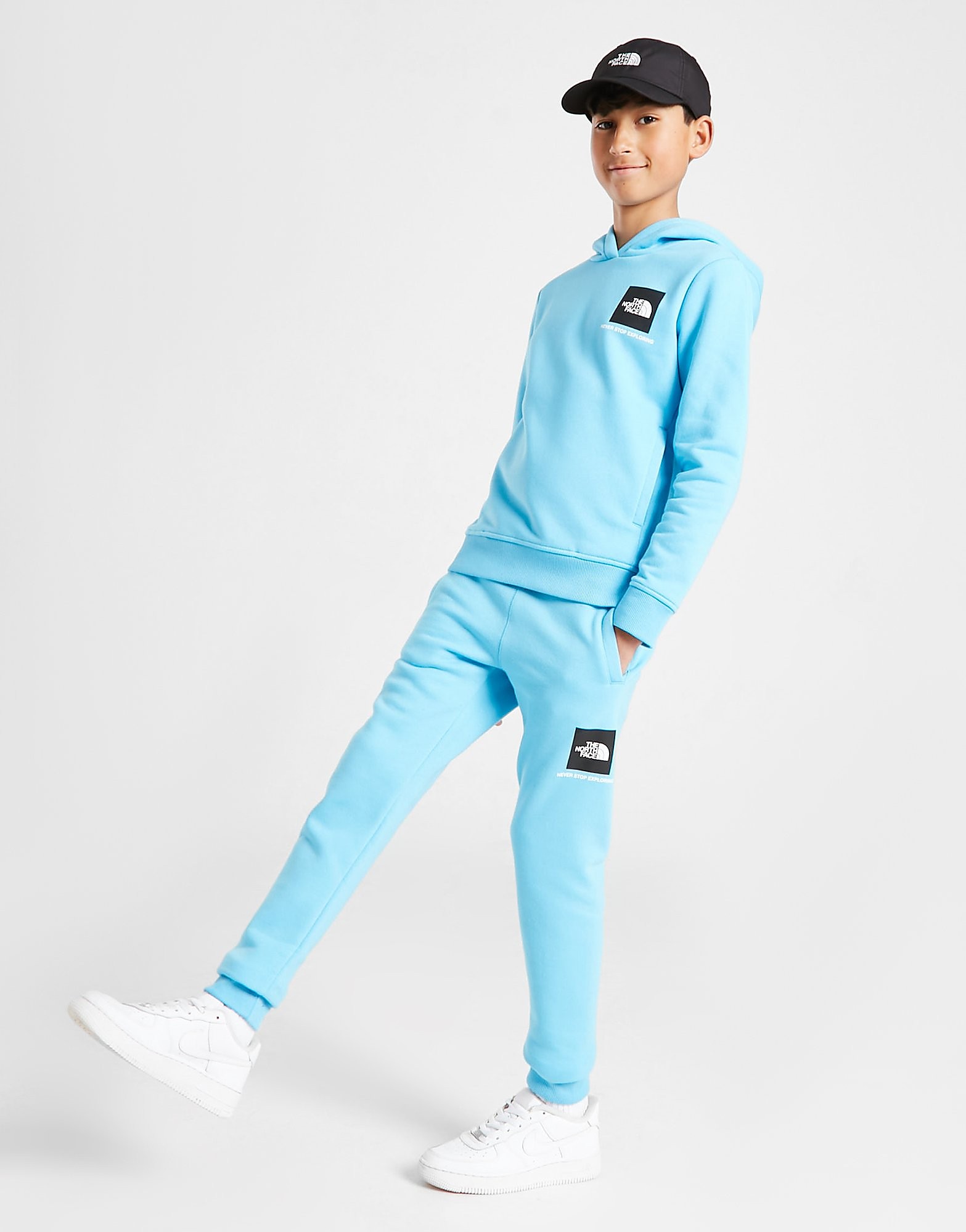 

The North Face Fine Box Logo Joggers Junior - Only at JD - Blue - Kids, Blue