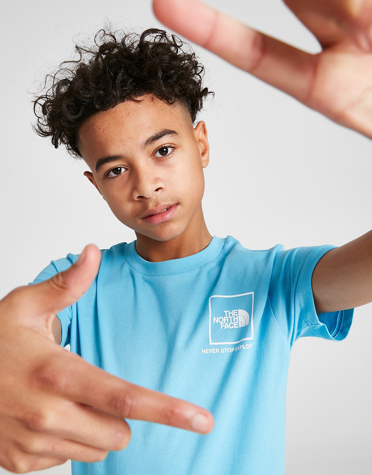 

The North Face Back Maze T-Shirt Junior - Only at JD - Blue - Kids, Blue