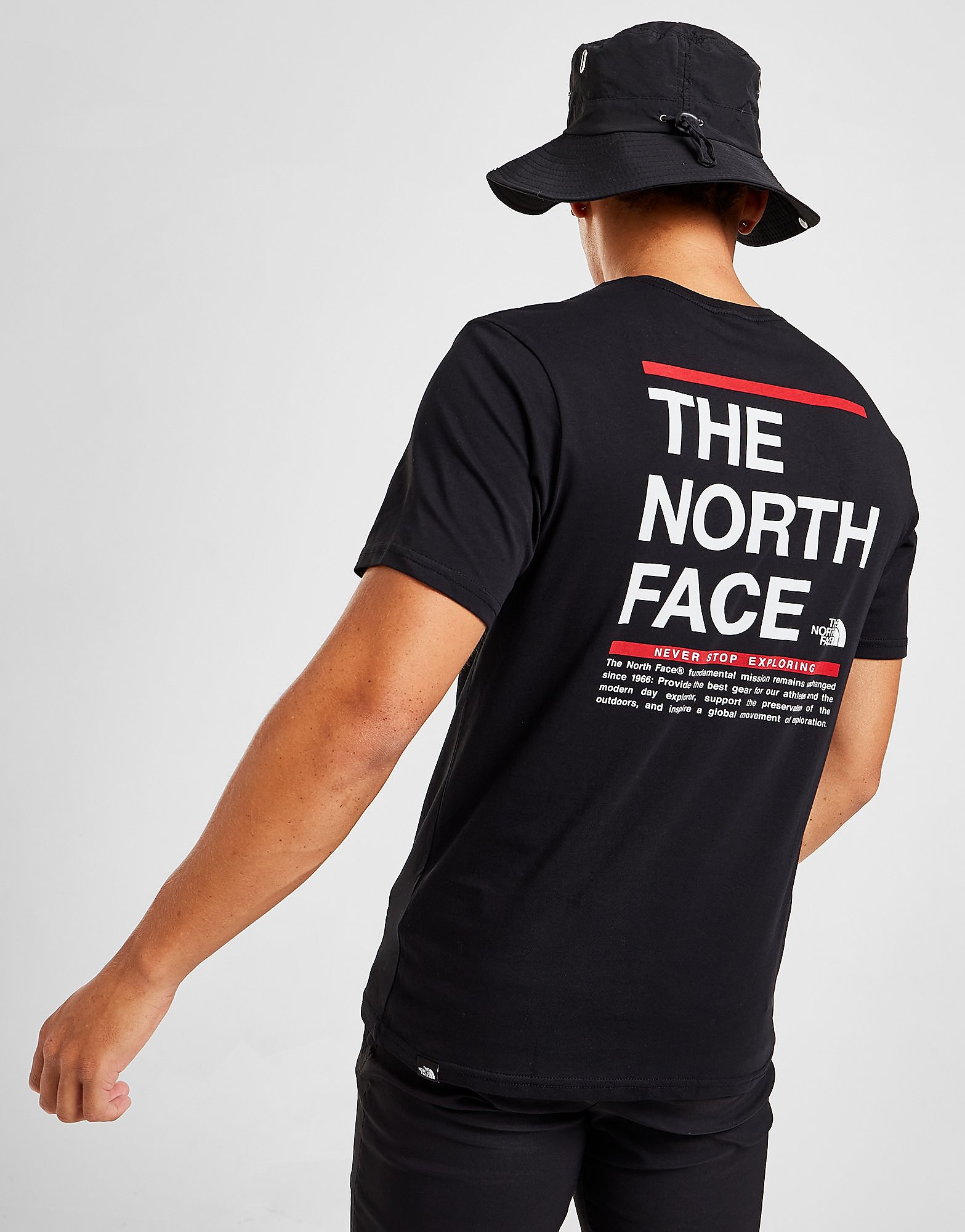 

The North Face Back Hit T-Shirt - Only at JD - Black - Mens, Black