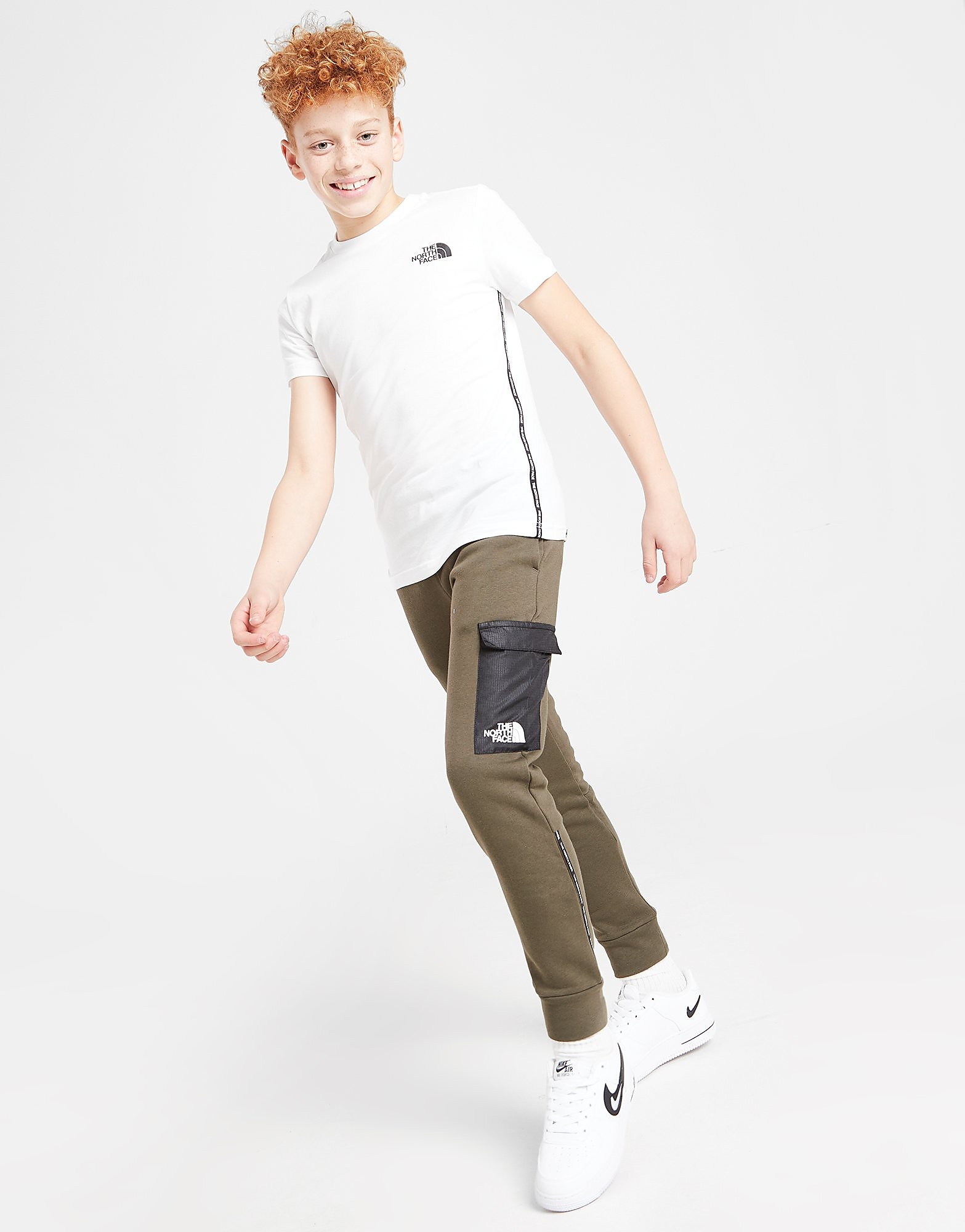 

The North Face Mixed Fabric Cargo Pants Junior - Only at JD - Brown - Kids, Brown