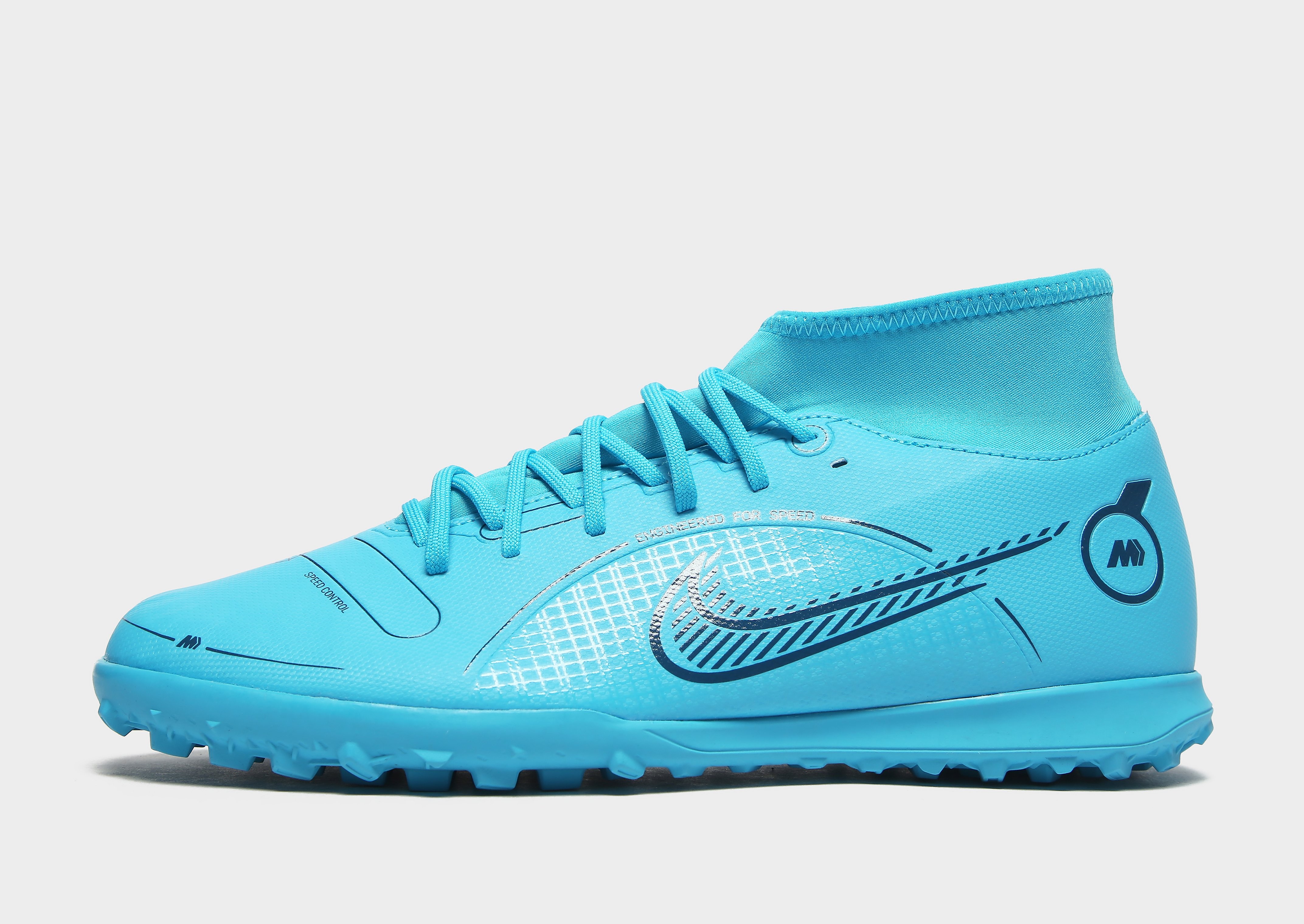 

Nike Superfly 8 Club TF - Chlorine Blue/Laser Orange - Womens, Chlorine Blue/Laser Orange