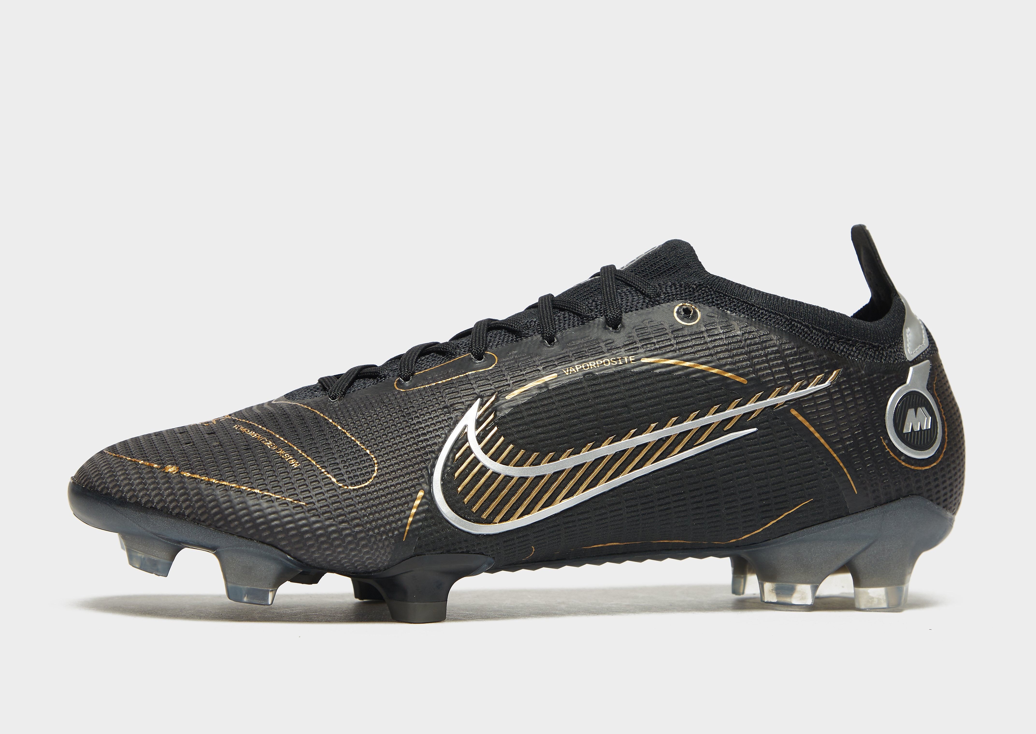 

Nike Mercurial Vapor 14 Elite FG - Black - Womens, Black