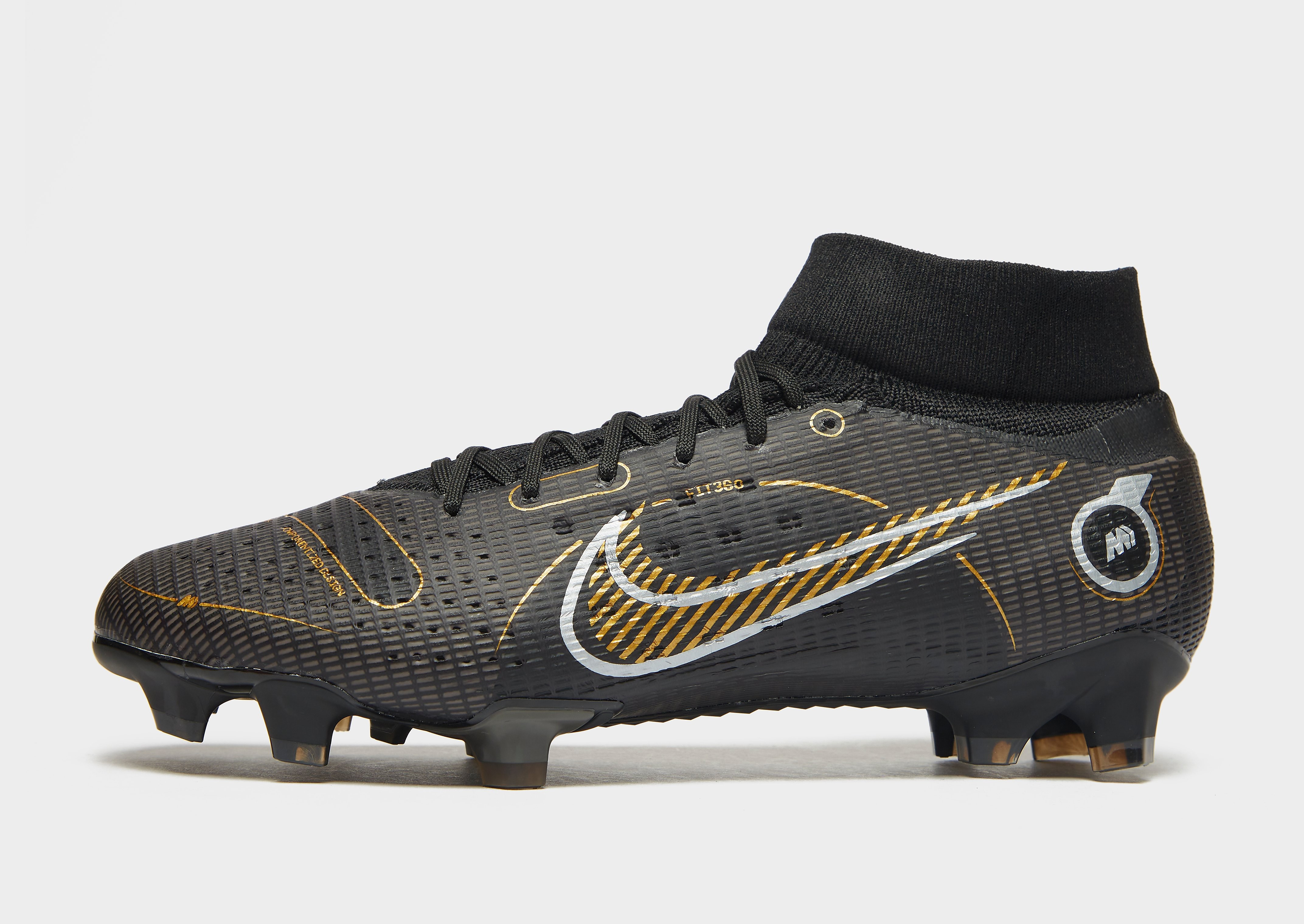 

Nike Mercurial Superfly 8 Pro FG - Black/Metallic Silver/Cave Stone/Metallic Gold/Gold - Womens, Black/Metallic Silver/Cave Stone/Metallic Gold/Gold