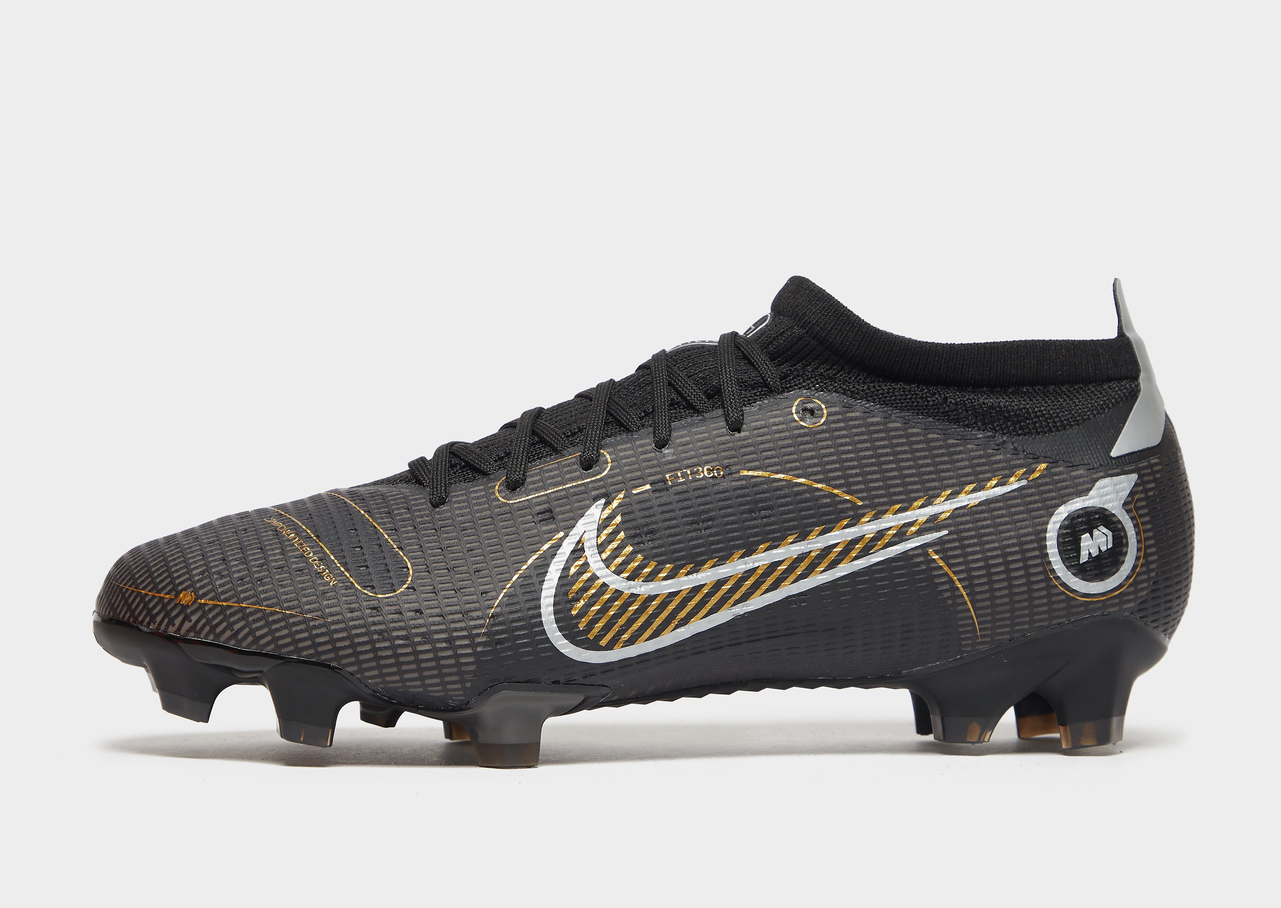 

Nike Mercurial Vapor 14 Pro FG - Black/Metallic Silver/Cave Stone/Metallic Gold - Womens, Black/Metallic Silver/Cave Stone/Metallic Gold