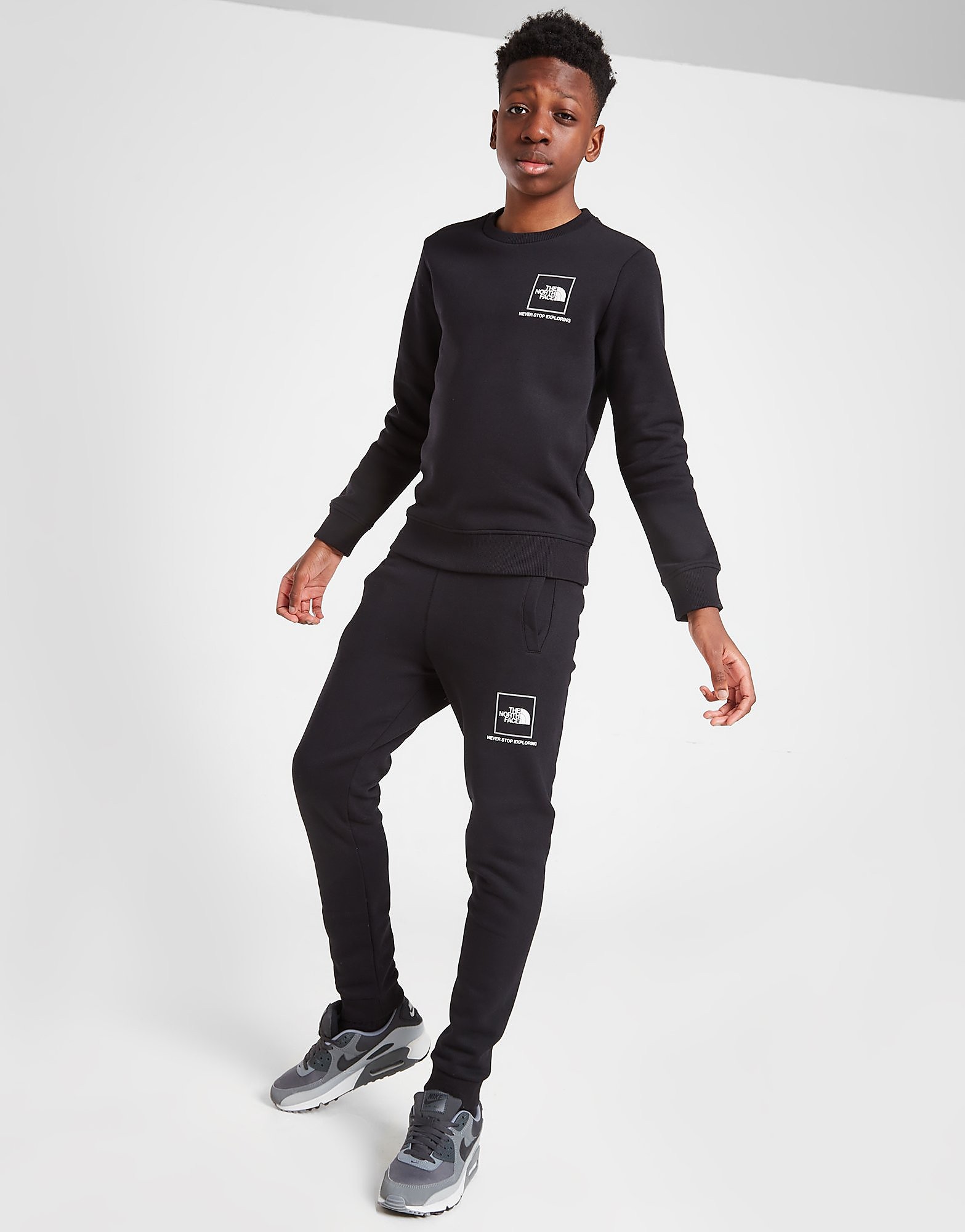 

The North Face Fine Box Logo Joggers Junior - Only at JD - Black - Kids, Black