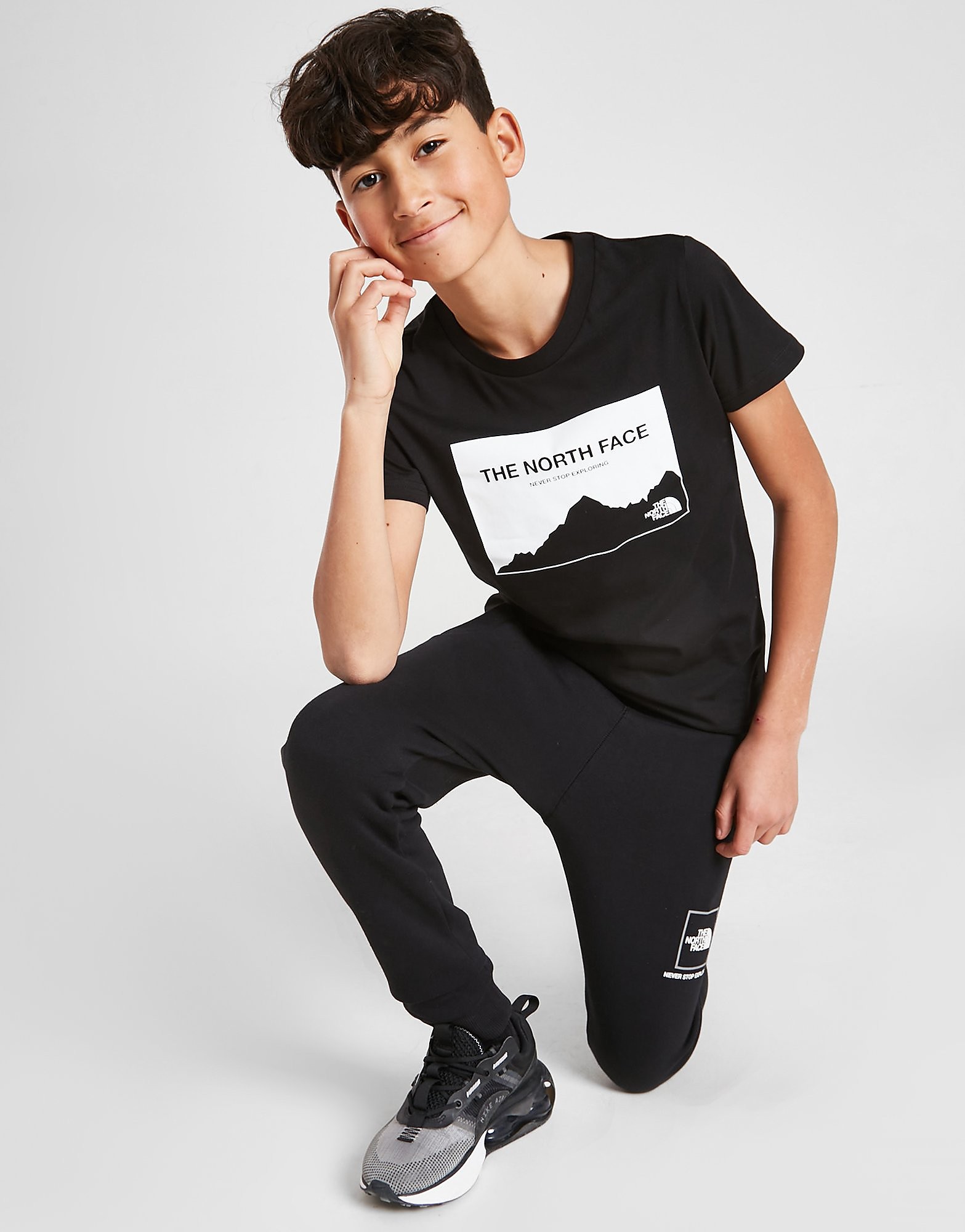 

The North Face Box Mountain T-Shirt Junior - Only at JD - Black - Kids, Black