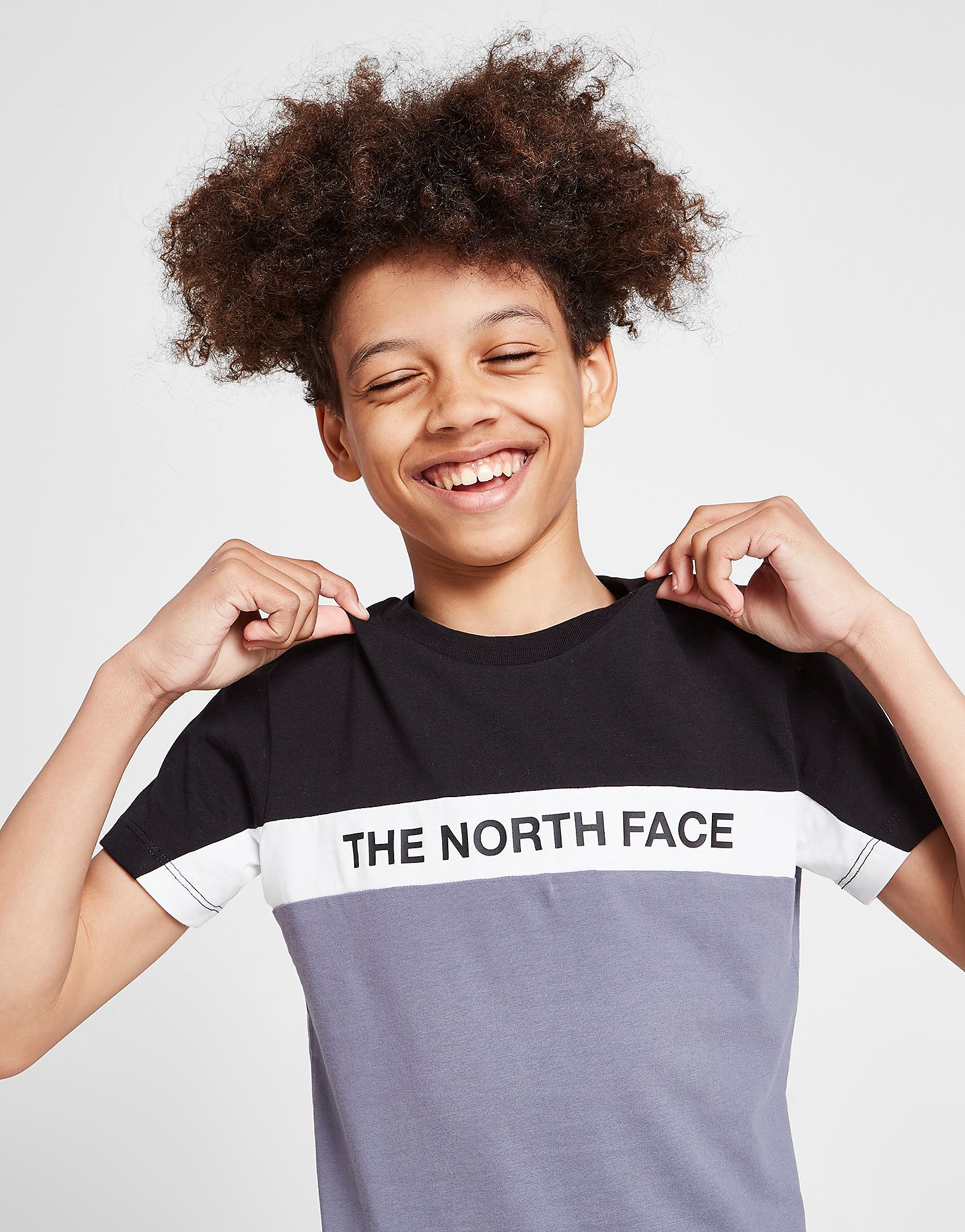 

The North Face Rochefort T-Shirt Junior - Only at JD - Grey/Black - Kids, Grey/Black