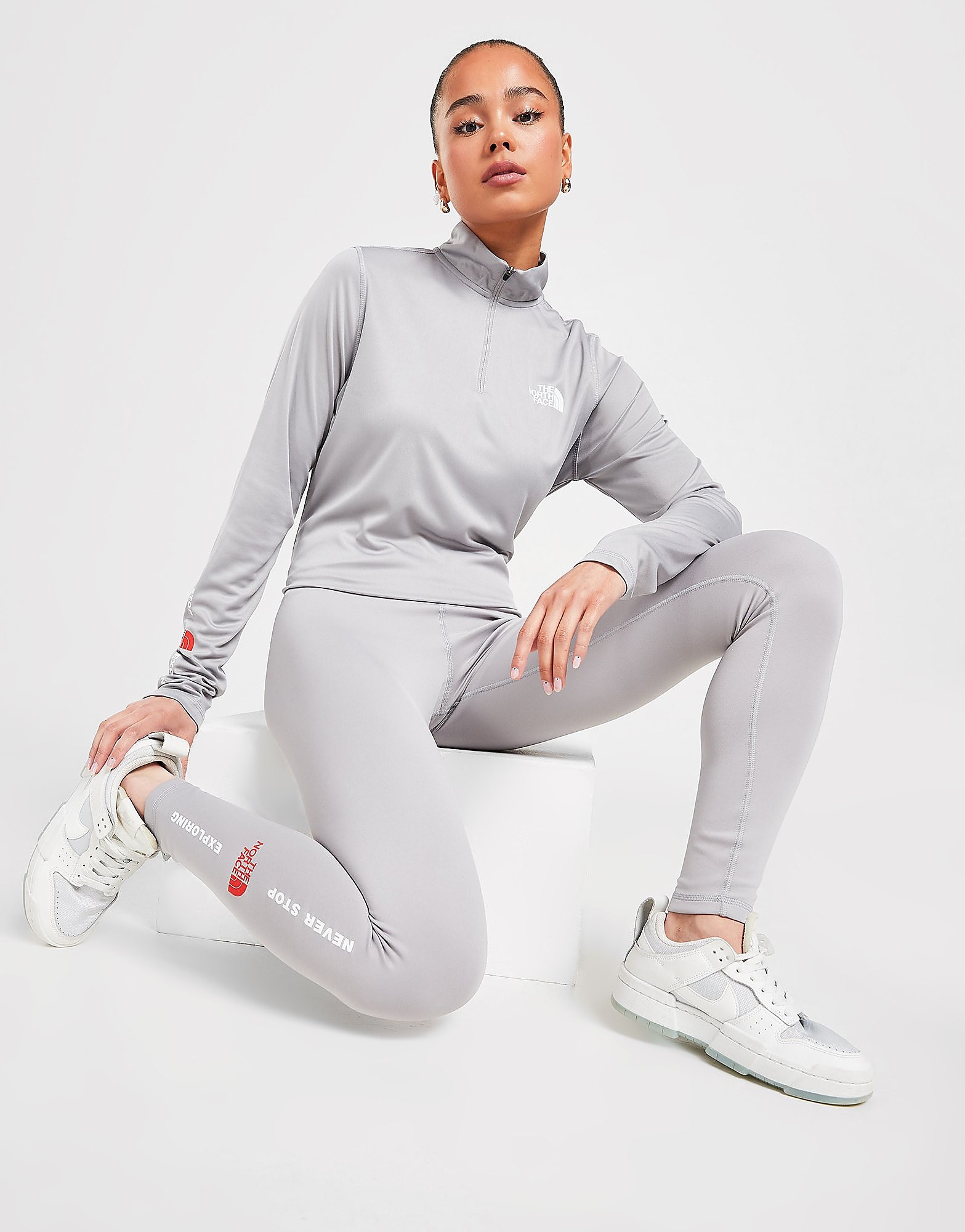 

The North Face Never Stop Exploring Tights - Only at JD - Grey - Womens, Grey