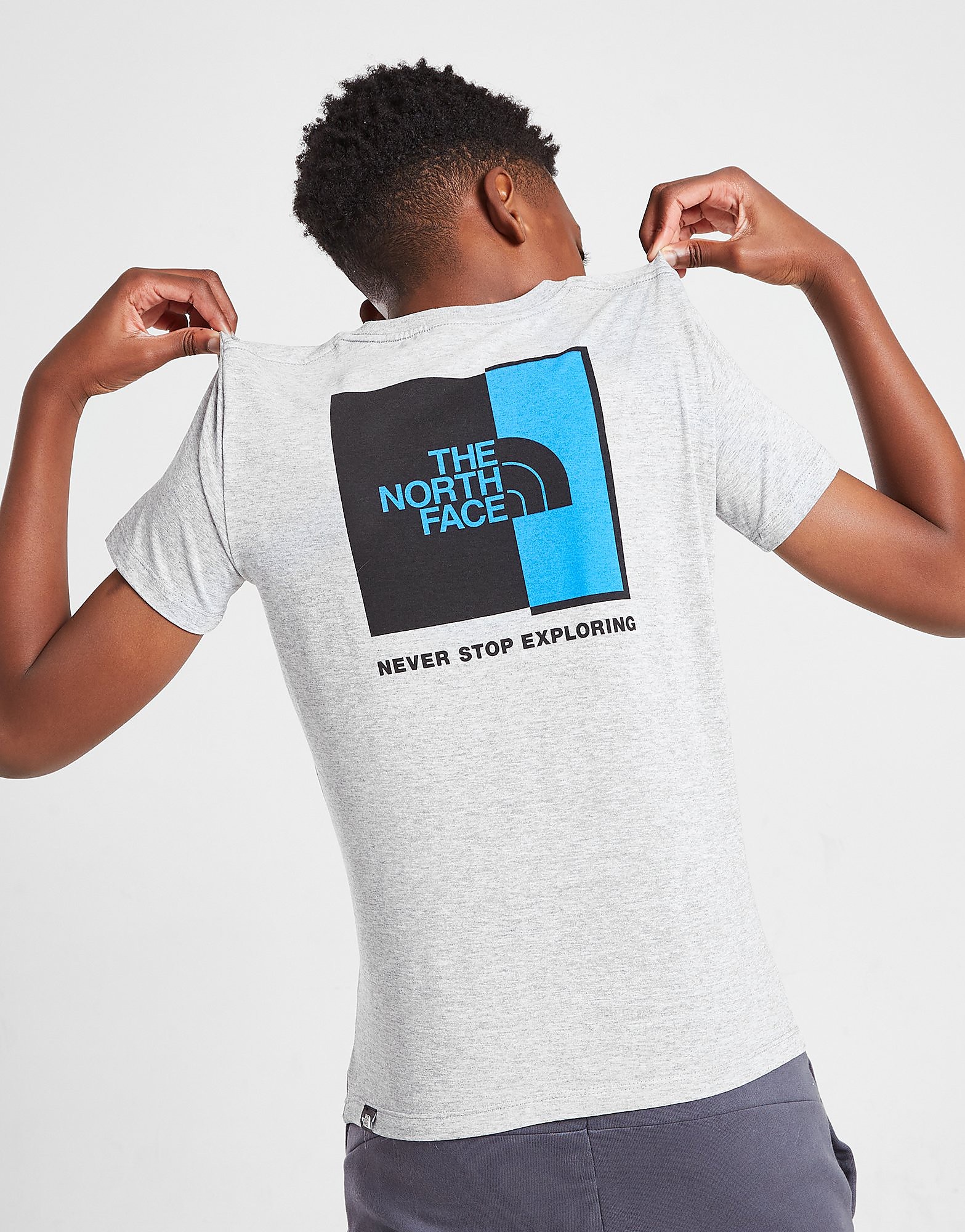

The North Face Box Back Hit T-Shirt Junior - Only at JD - Grey - Kids, Grey